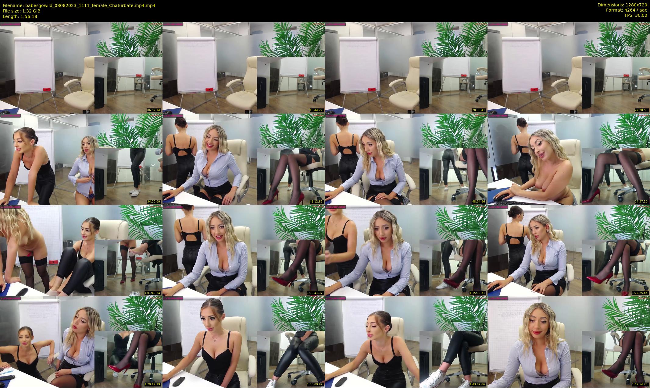 babesgowild — 117 minute Chaturbate couple cam show recording, 720p, Aug 8, 2023