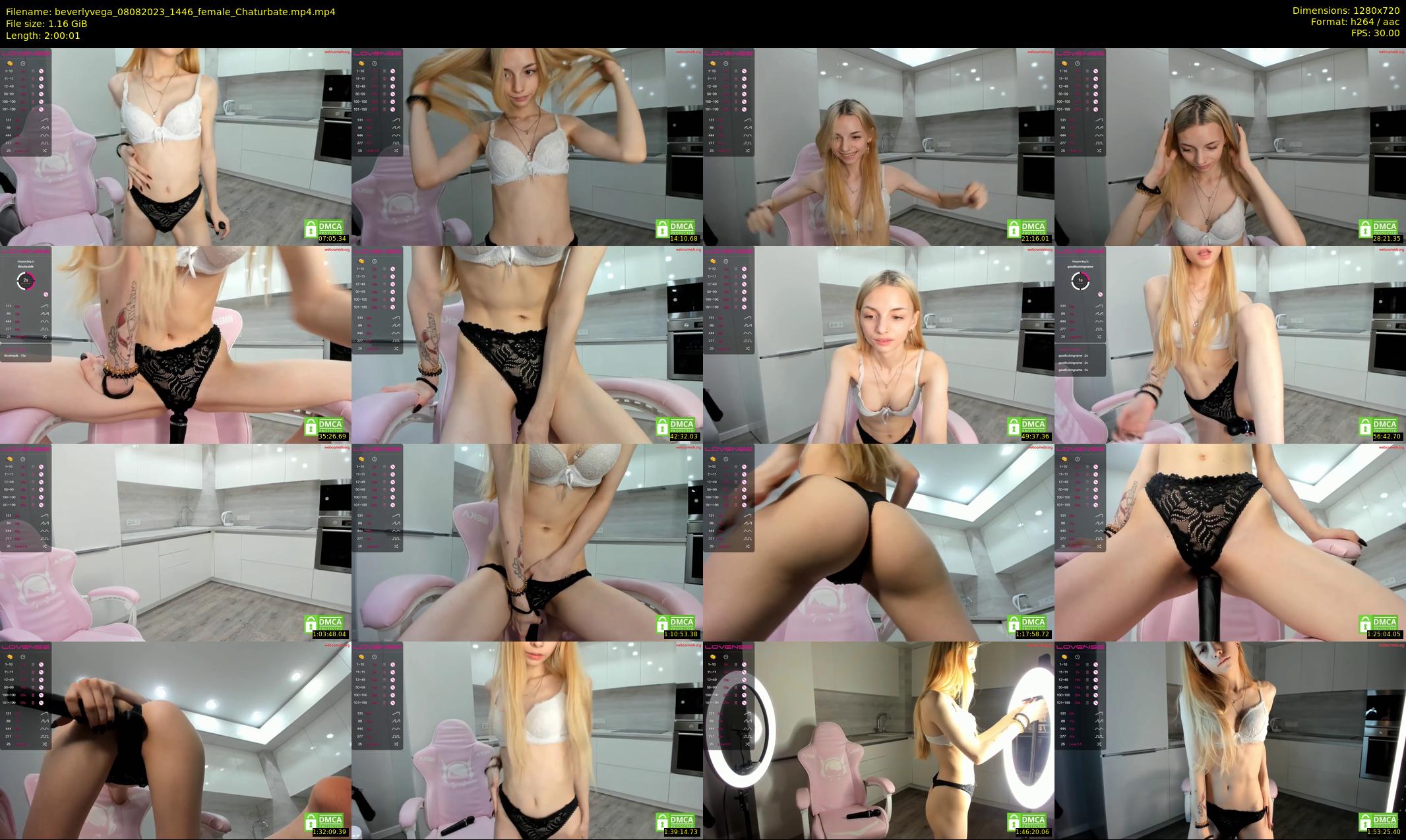 beverlyvega — 121 minute Chaturbate couple cam show recording, 720p, Aug 8, 2023