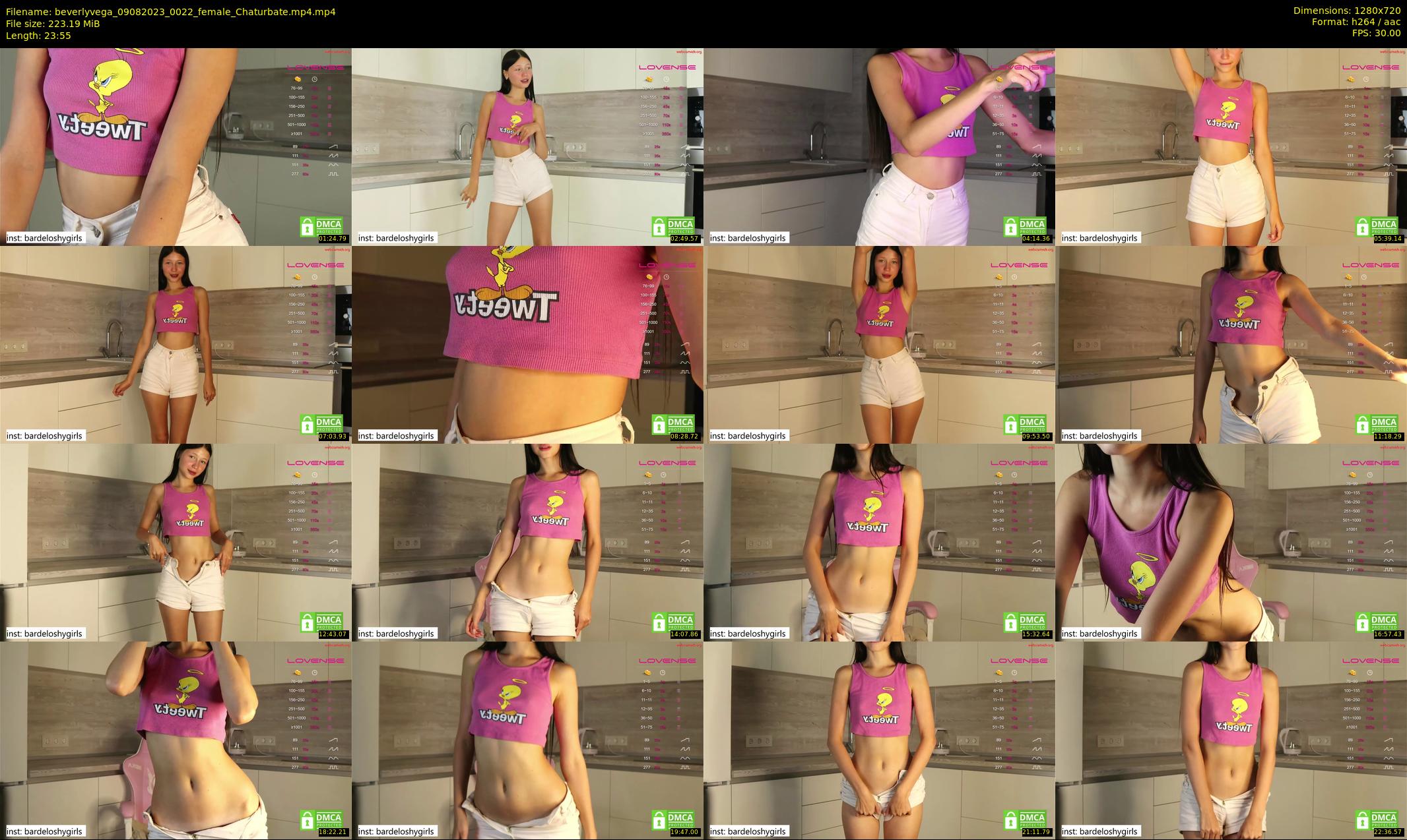 beverlyvega — 24 minute Chaturbate couple cam show recording, 720p, Aug 9, 2023