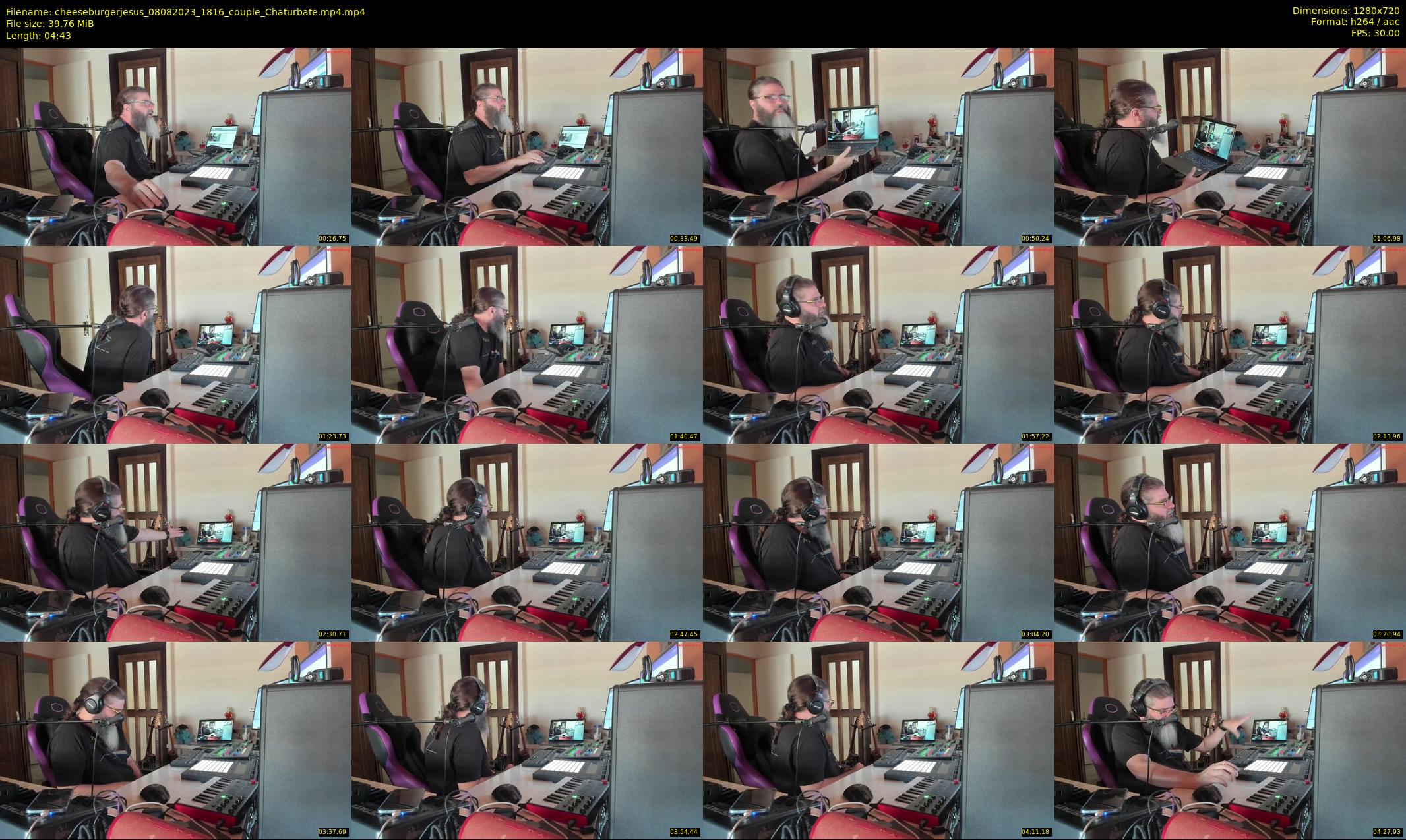 cheeseburgerjesus — 5 minute Chaturbate couple cam show recording, 720p, Aug 8, 2023