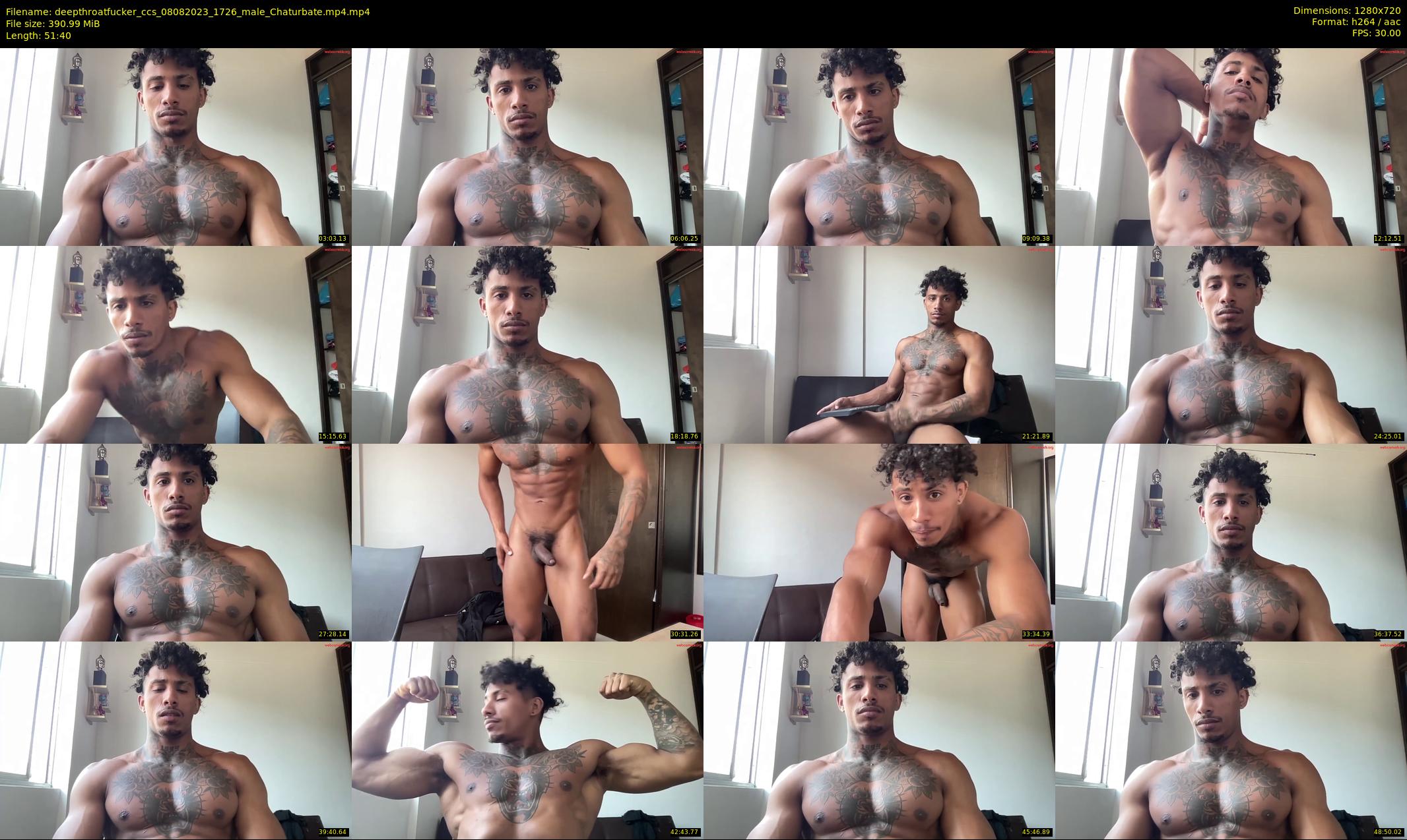 deepthroatfucker_ccs — 52 minute Chaturbate male cam show recording, 720p, Aug 8, 2023