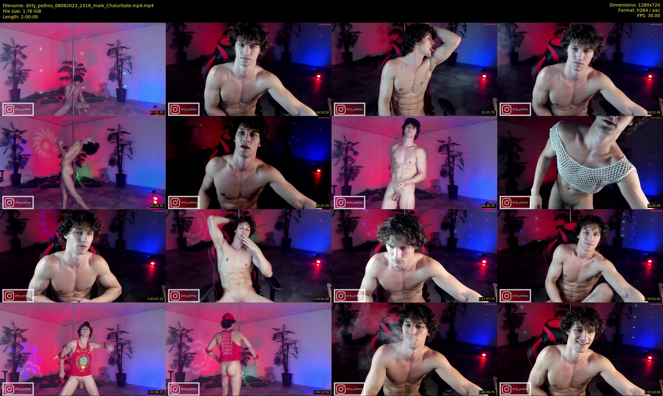 dirty_pothos — 120 minute Chaturbate male cam show recording, 720p, Aug 8, 2023