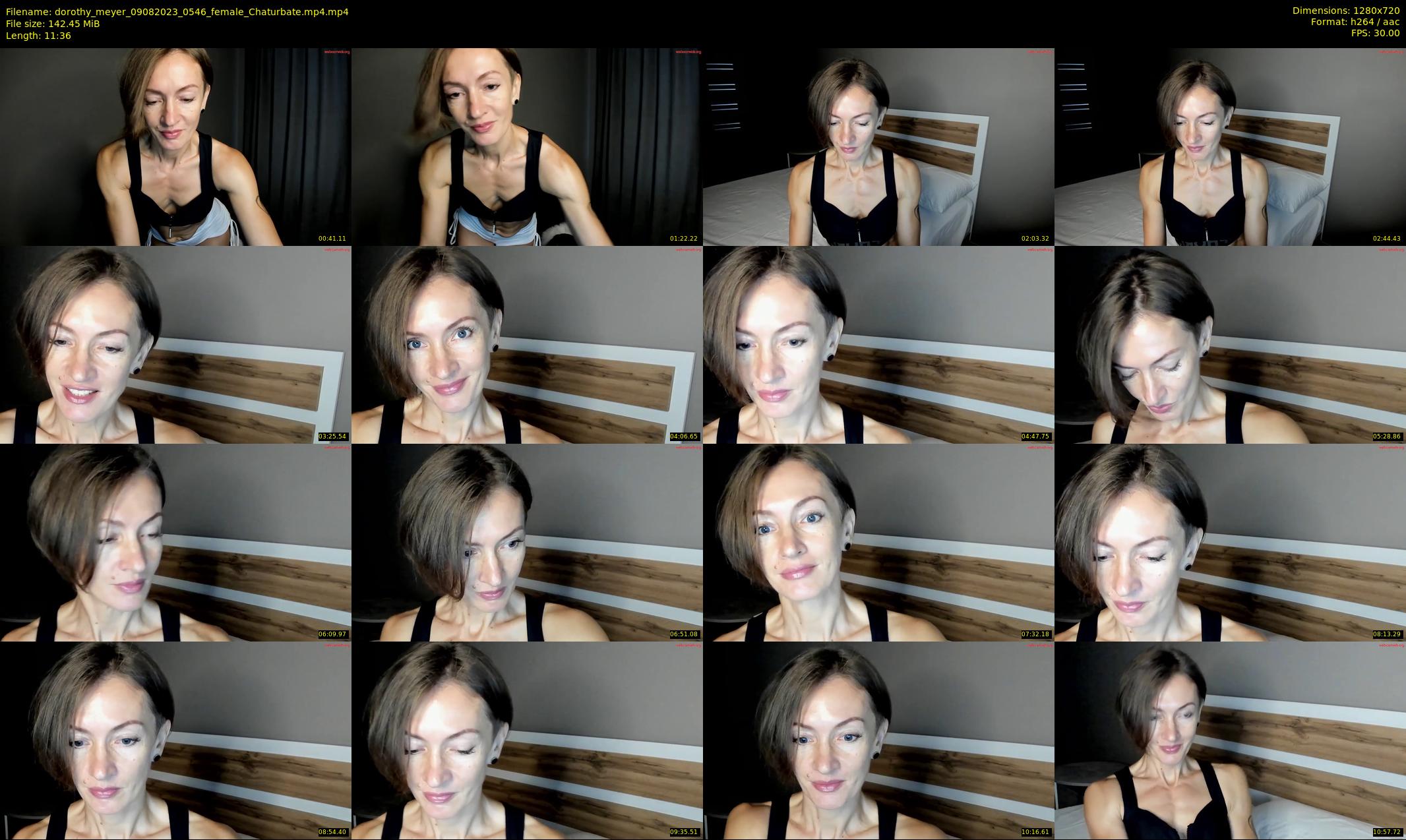 dorothy_meyer — 12 minute Chaturbate female cam show recording, 720p, Aug 9, 2023