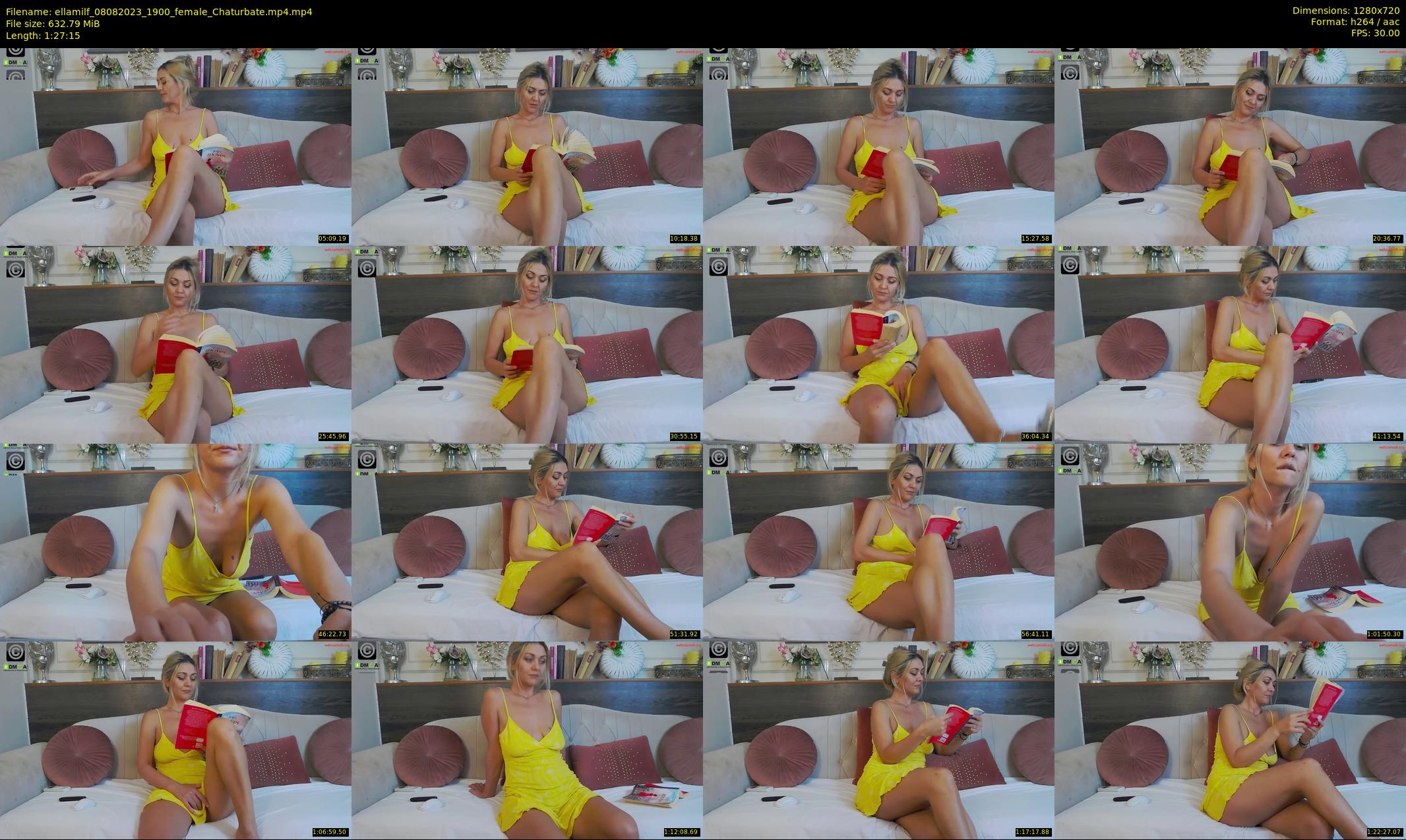 ellamilf — 88 minute Chaturbate female cam show recording, 720p, Aug 8, 2023