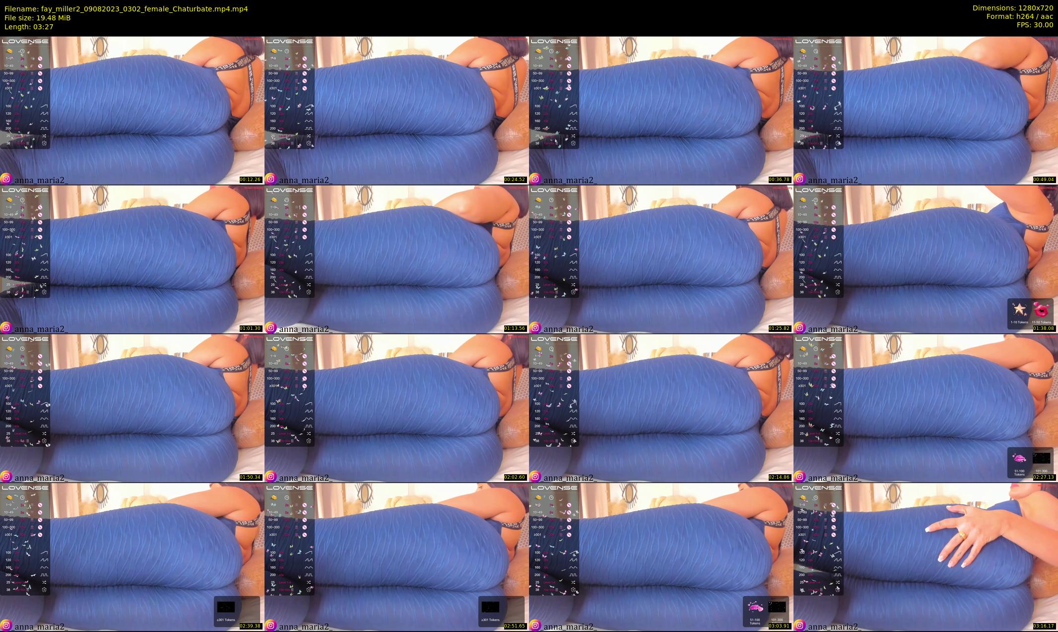 fay_miller2 — 4 minute Chaturbate female cam show recording, 720p, Aug 9, 2023