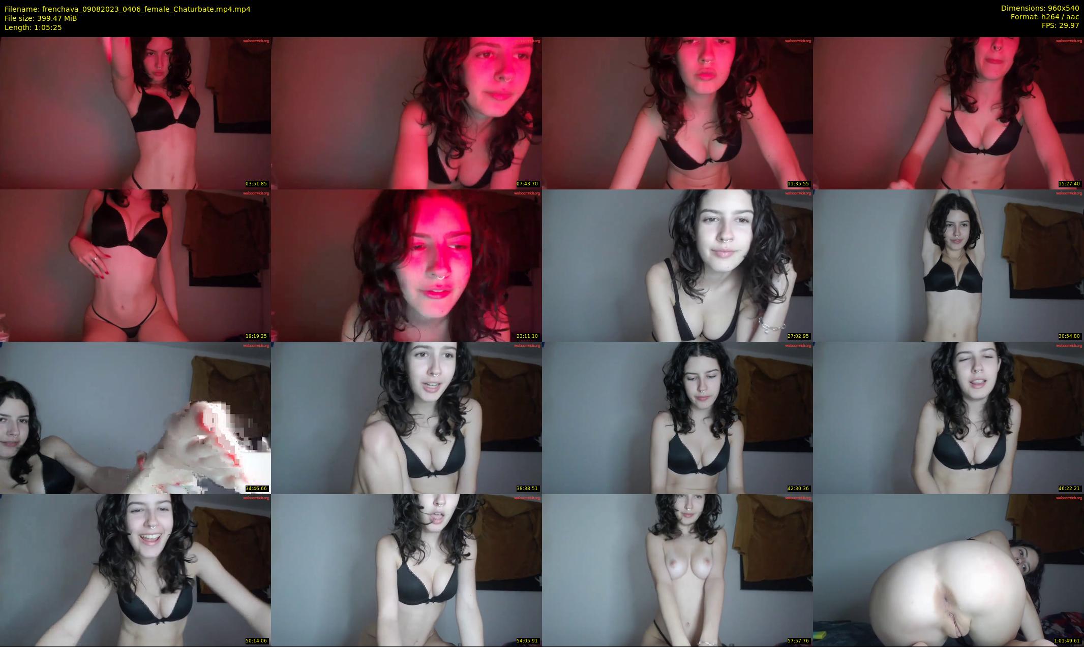 frenchava — 66 minute Chaturbate female cam show recording, 480p, Aug 9, 2023