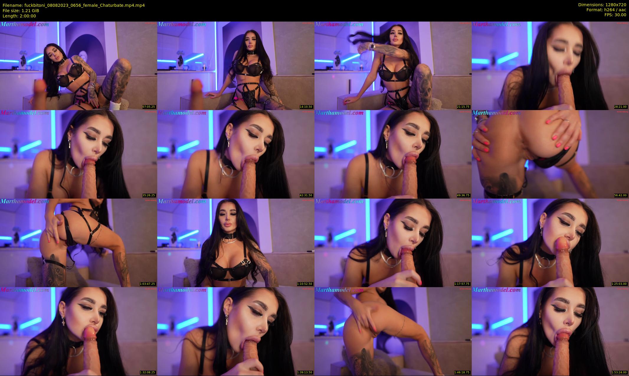 fuckbitoni — 120 minute Chaturbate couple cam show recording, 720p, Aug 8, 2023