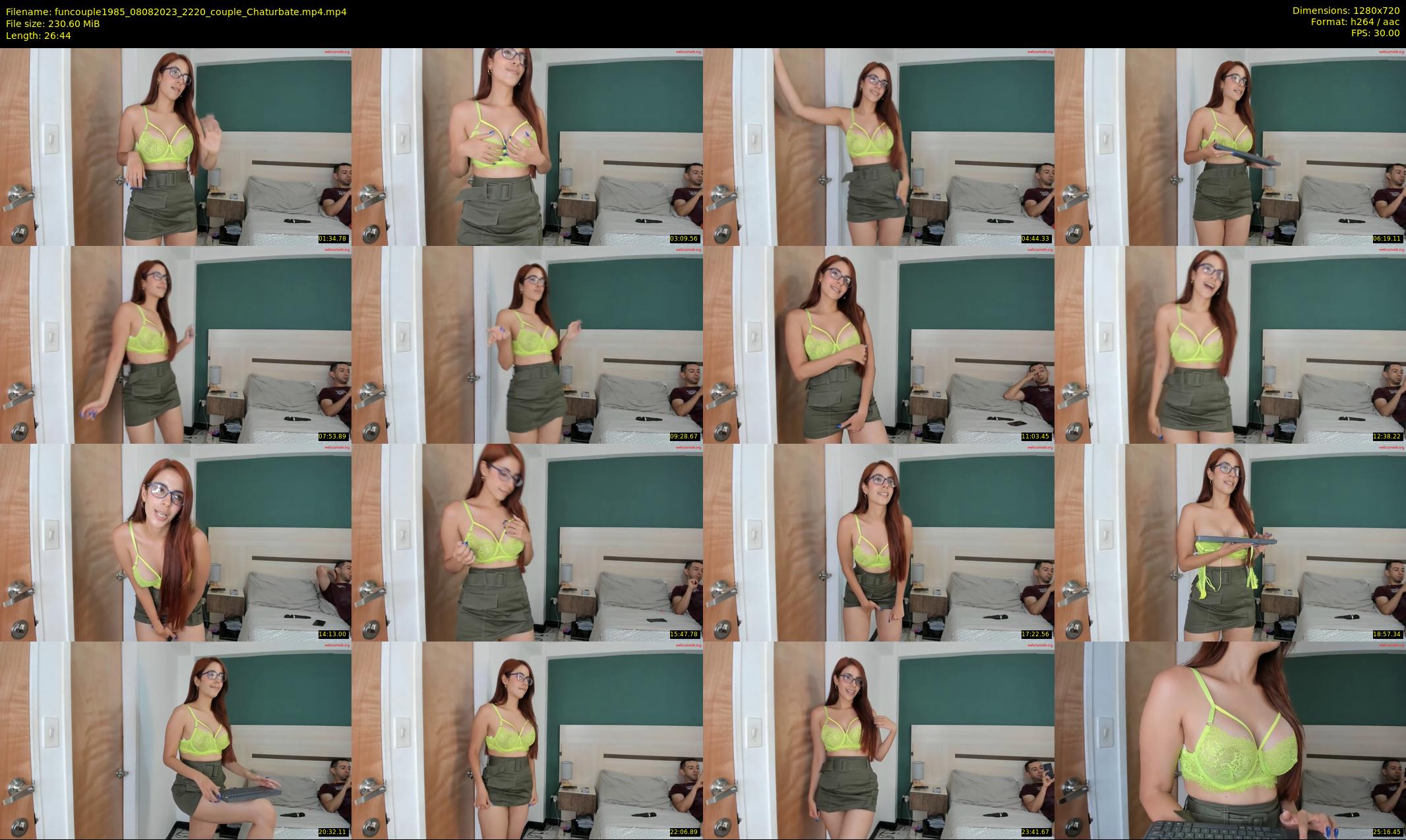 funcouple1985 — 27 minute Chaturbate couple cam show recording, 720p, Aug 8, 2023
