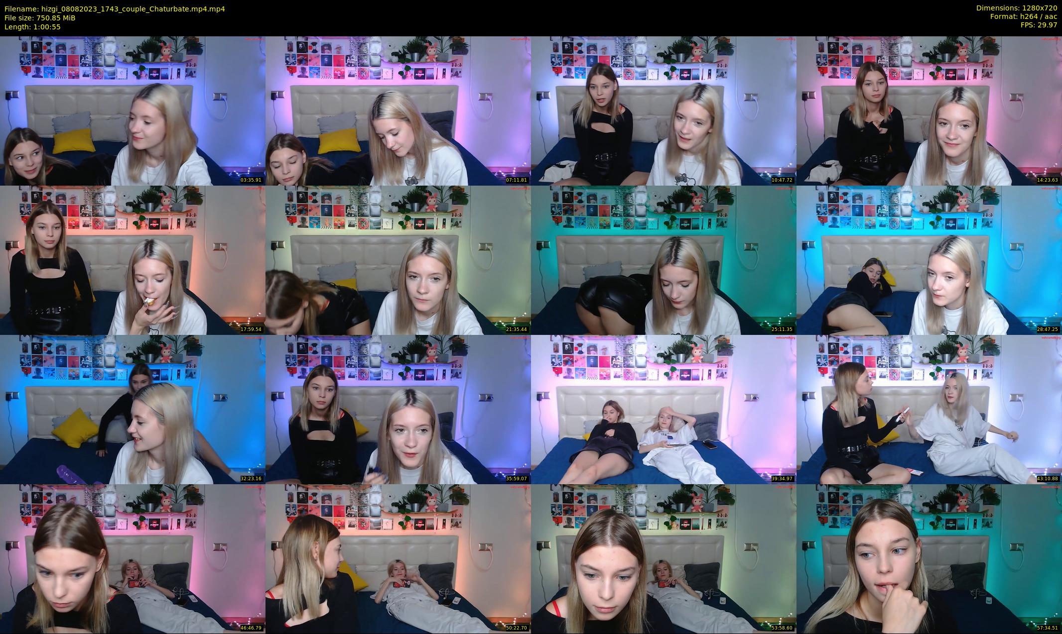 hizgi — 61 minute Chaturbate couple cam show recording, 720p, Aug 8, 2023