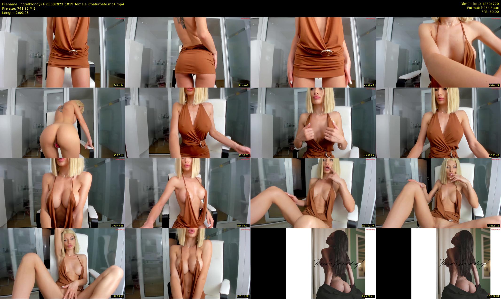 ingridblondy94 — 121 minute Chaturbate female cam show recording, 720p, Aug 8, 2023