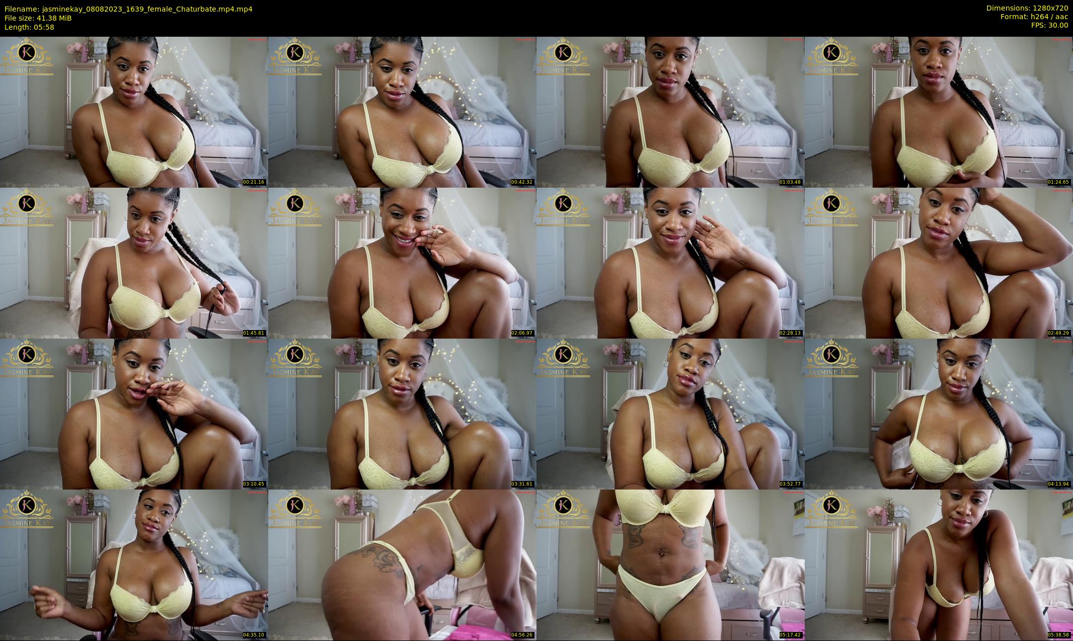 jasminekay — 6 minute Chaturbate female cam show recording, 720p, Aug 8, 2023