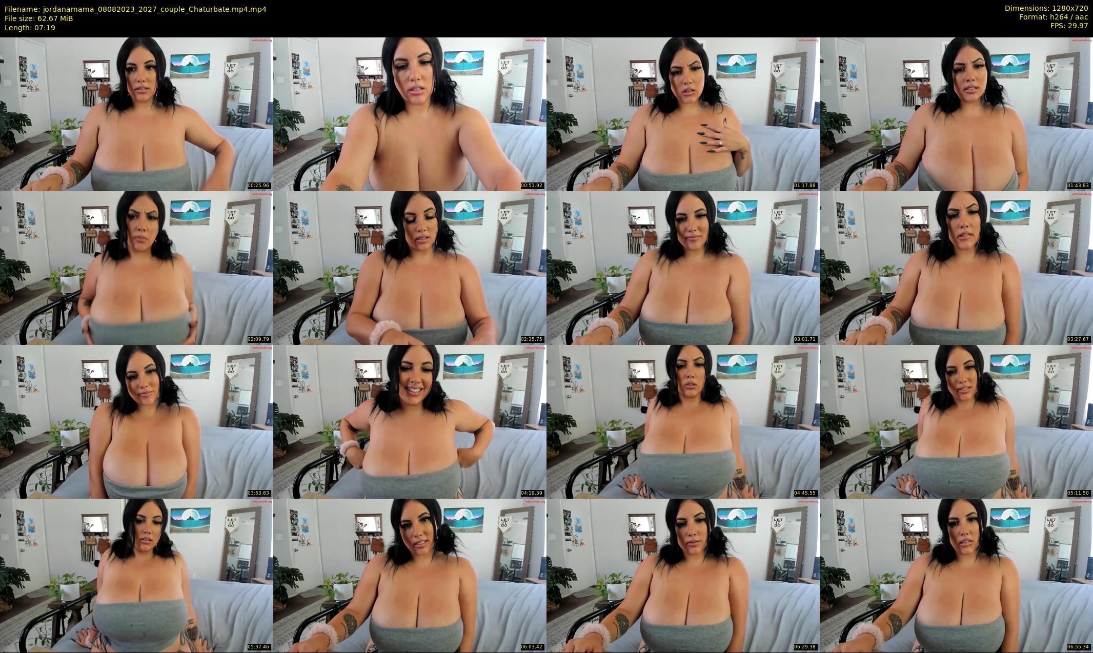 jordanamama — 8 minute Chaturbate couple cam show recording, 720p, Aug 8, 2023