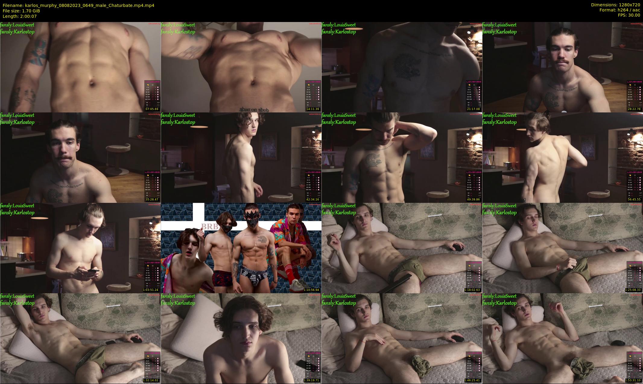 karlos_murphy — 121 minute Chaturbate male cam show recording, 720p, Aug 8, 2023