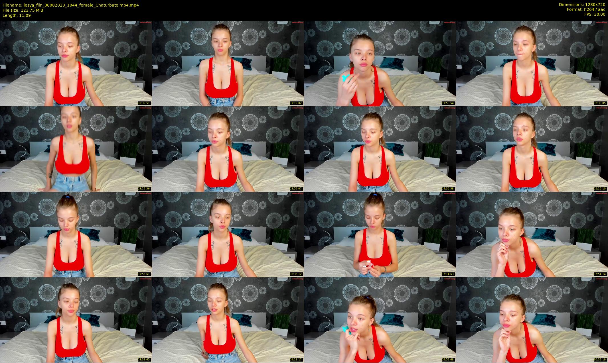 lesya_flin — 12 minute Chaturbate female cam show recording, 720p, Aug 8, 2023