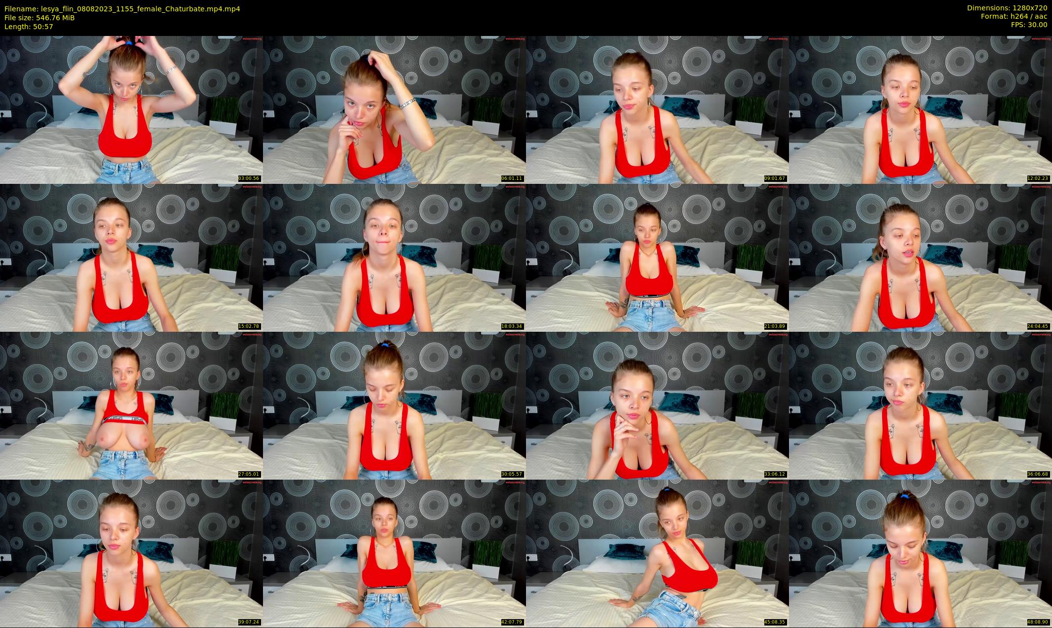 lesya_flin — 51 minute Chaturbate female cam show recording, 720p, Aug 8, 2023