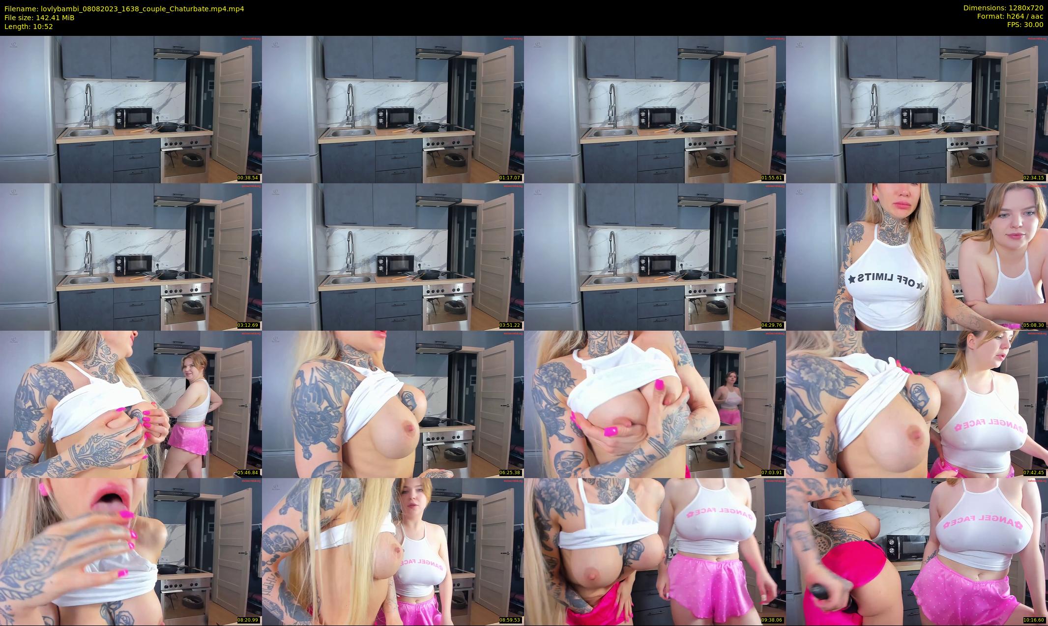 lovlybambi — 11 minute Chaturbate female cam show recording, 720p, Aug 8, 2023