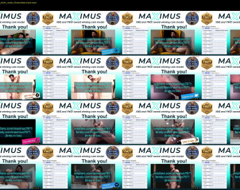 maximus_787 — 4 minute Chaturbate male cam show recording, 720p, Aug 9, 2023