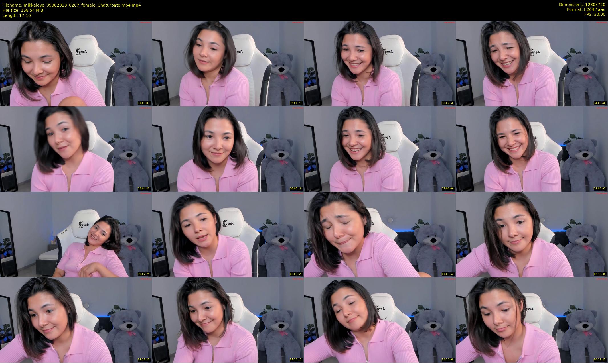 mikkalove — 18 minute Chaturbate female cam show recording, 720p, Aug 9, 2023