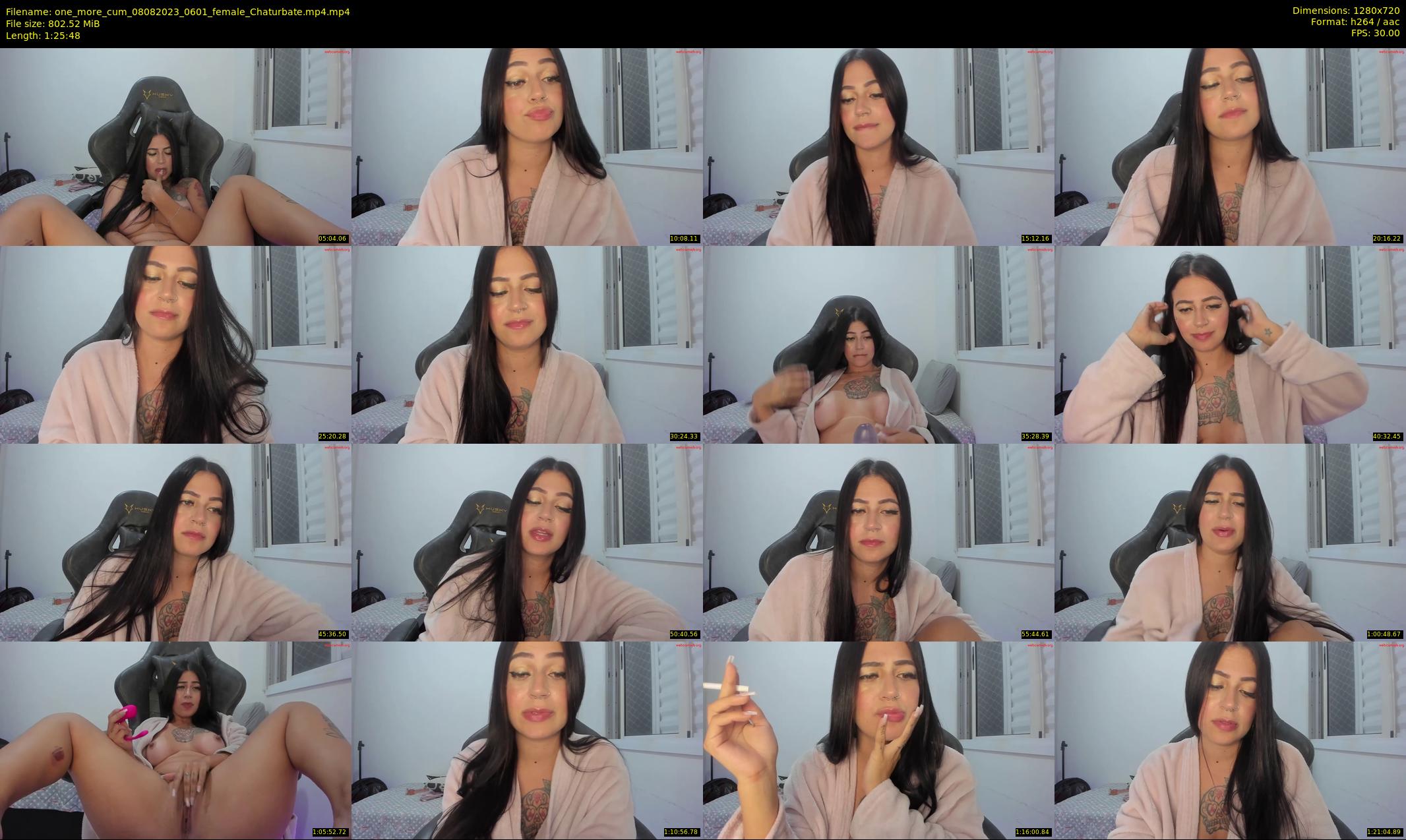 one_more_cum — 86 minute Chaturbate couple cam show recording, 720p, Aug 8, 2023