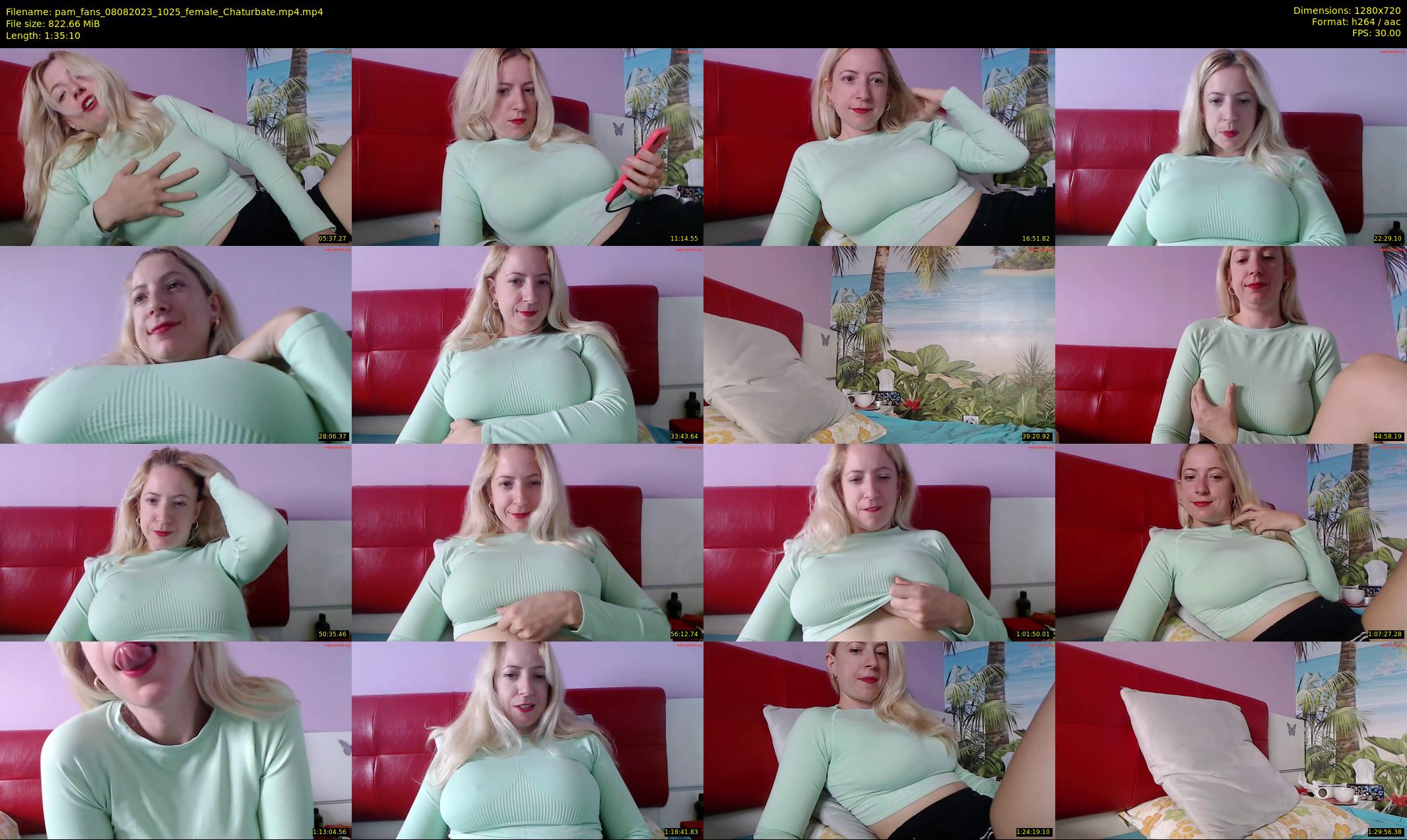 pam_fans — 96 minute Chaturbate female cam show recording, 720p, Aug 8, 2023