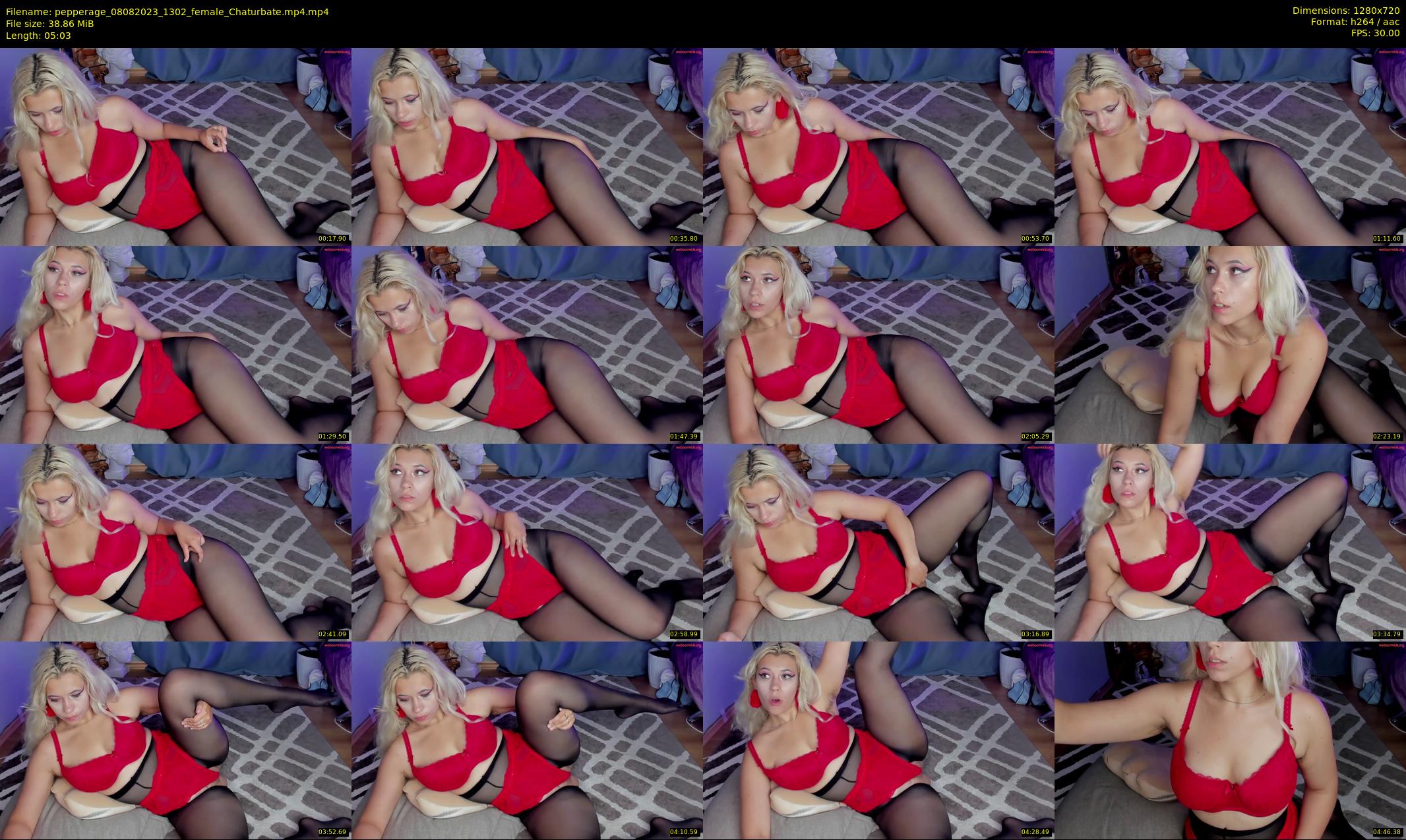 pepperage — 6 minute Chaturbate female cam show recording, 720p, Aug 8, 2023
