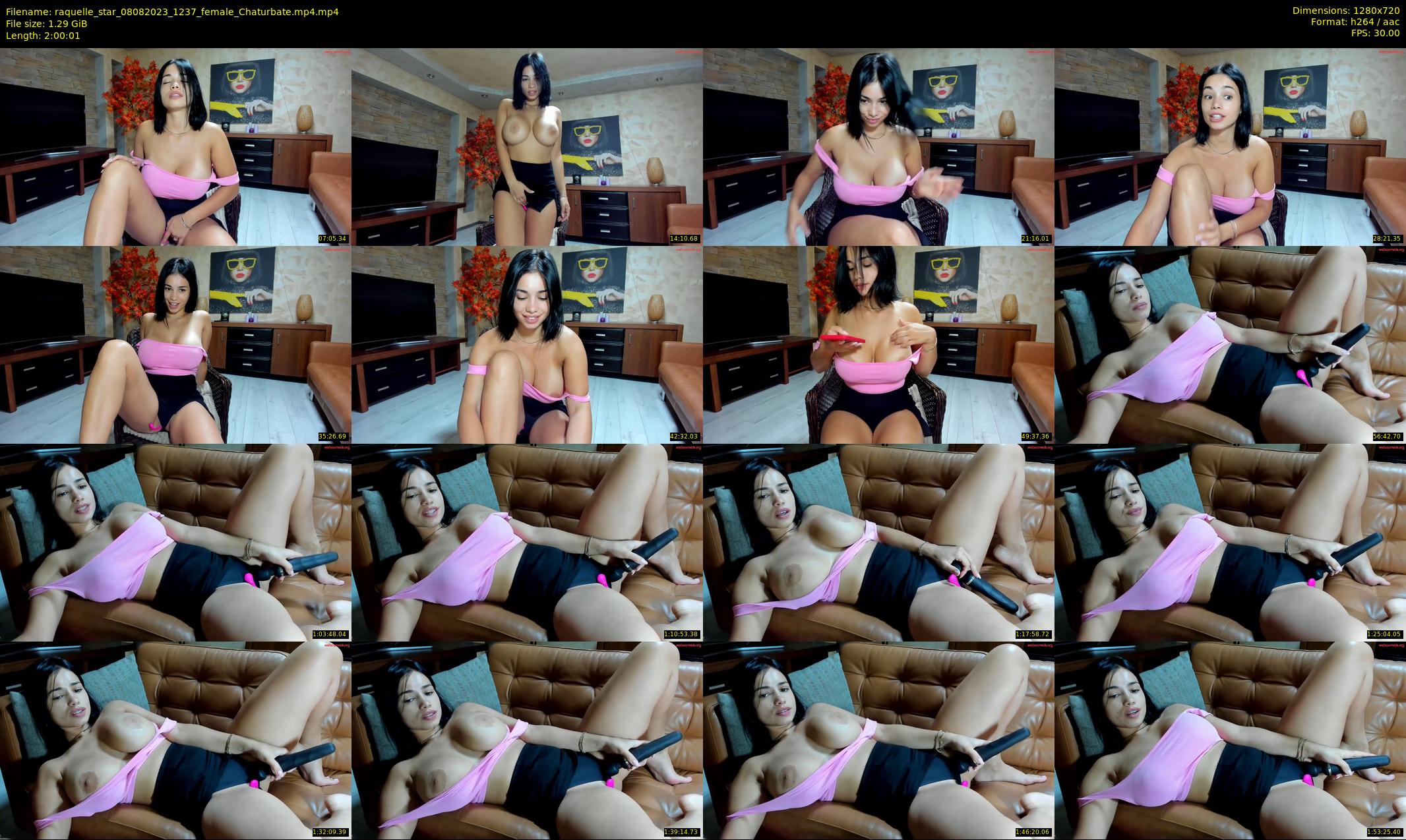 raquelle_star — 121 minute Chaturbate couple cam show recording, 720p, Aug 8, 2023