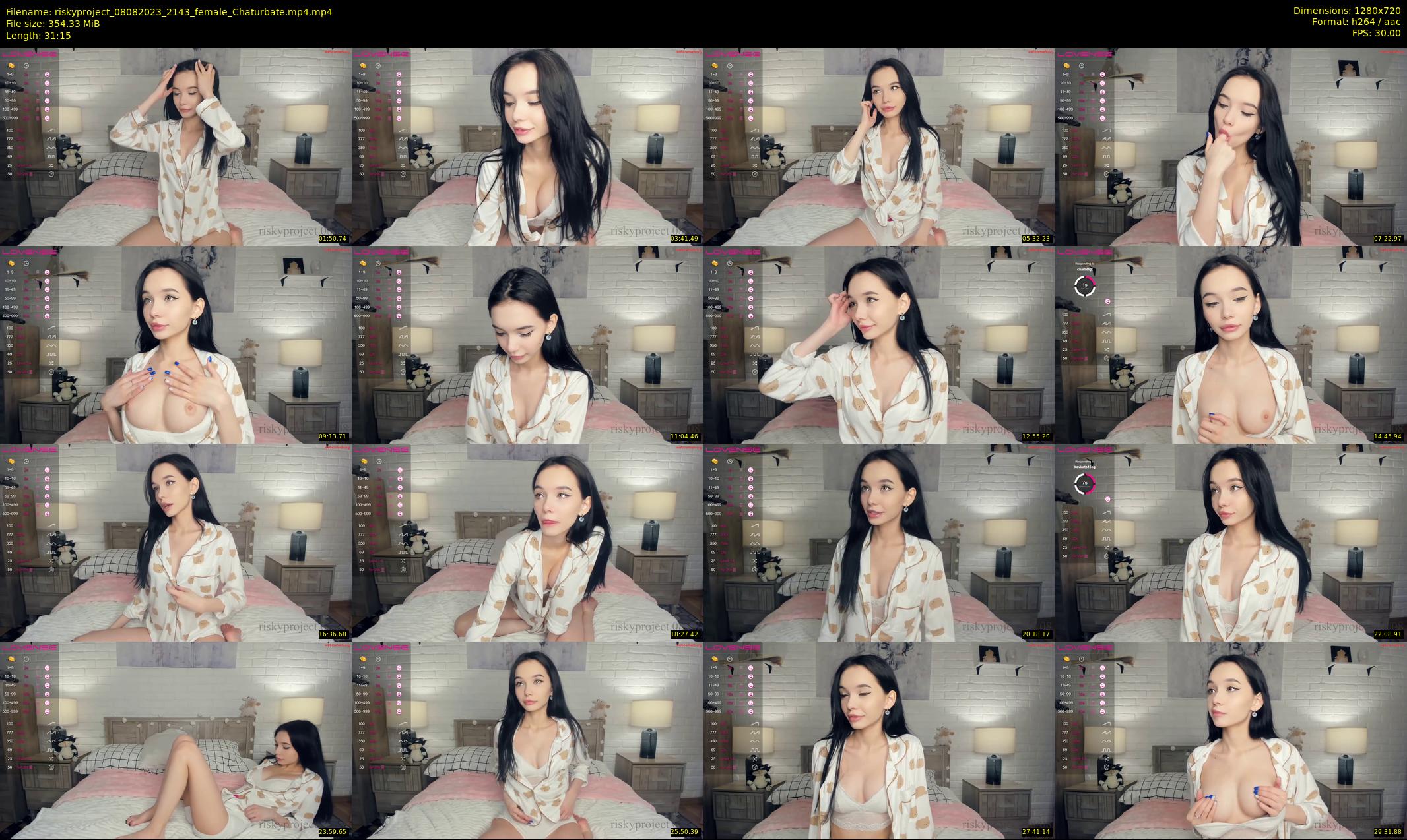 riskyproject — 32 minute Chaturbate couple cam show recording, 720p, Aug 8, 2023