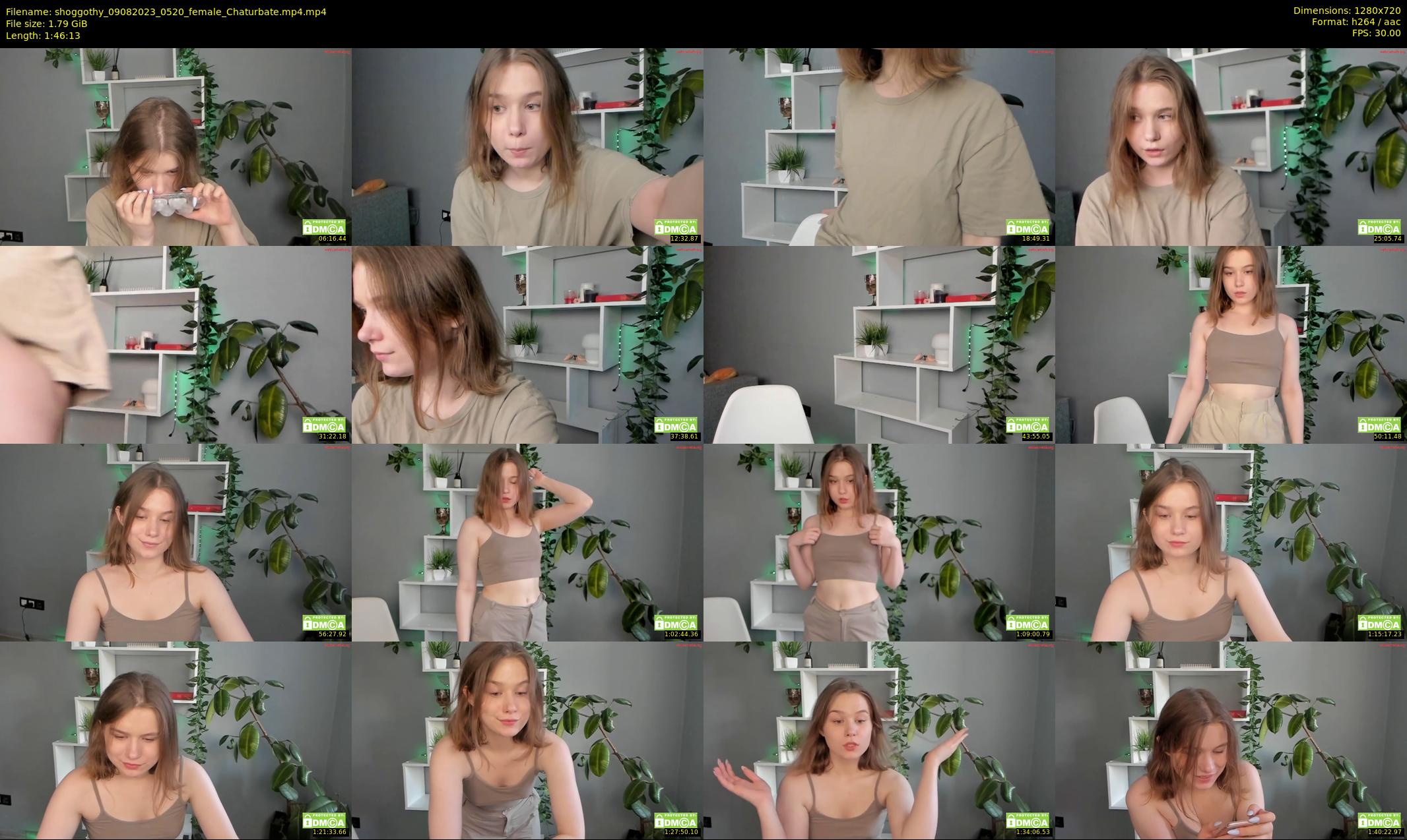 shoggothy — 107 minute Chaturbate female cam show recording, 720p, Aug 9, 2023