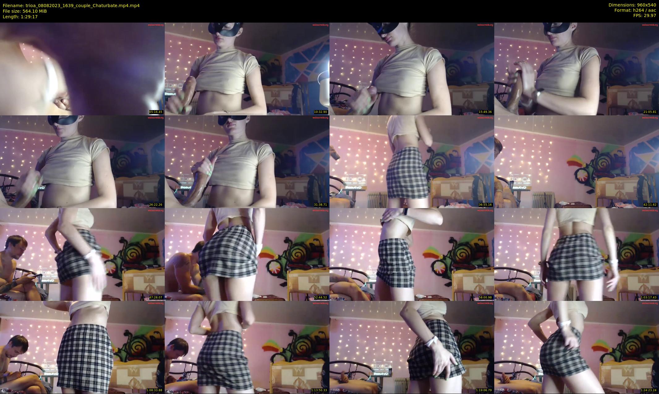 trioa — 90 minute Chaturbate couple cam show recording, 480p, Aug 8, 2023