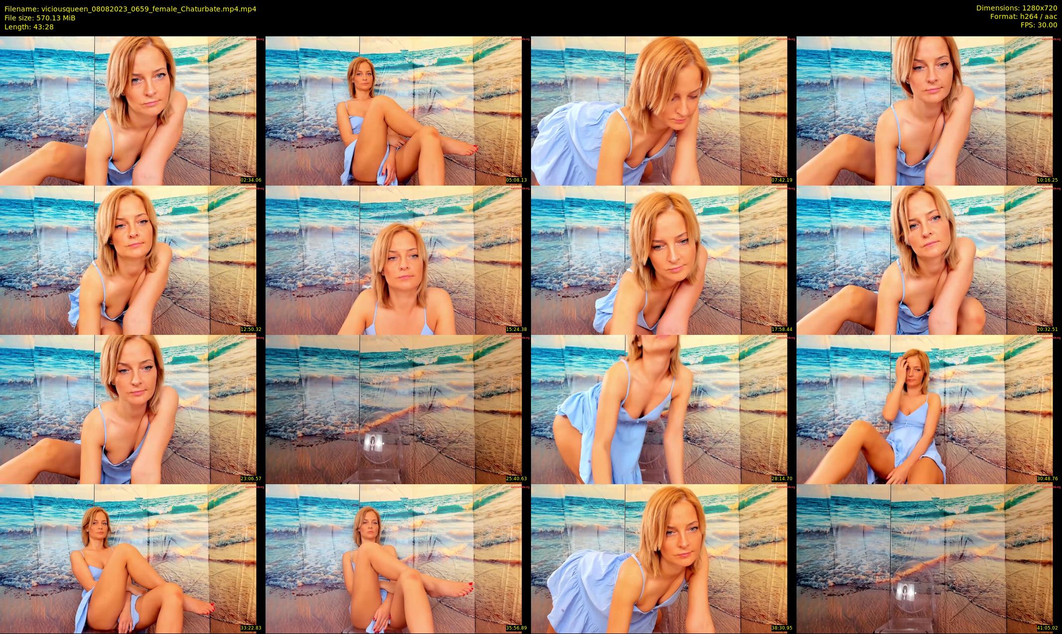 viciousqueen — 44 minute Chaturbate female cam show recording, 720p, Aug 8, 2023