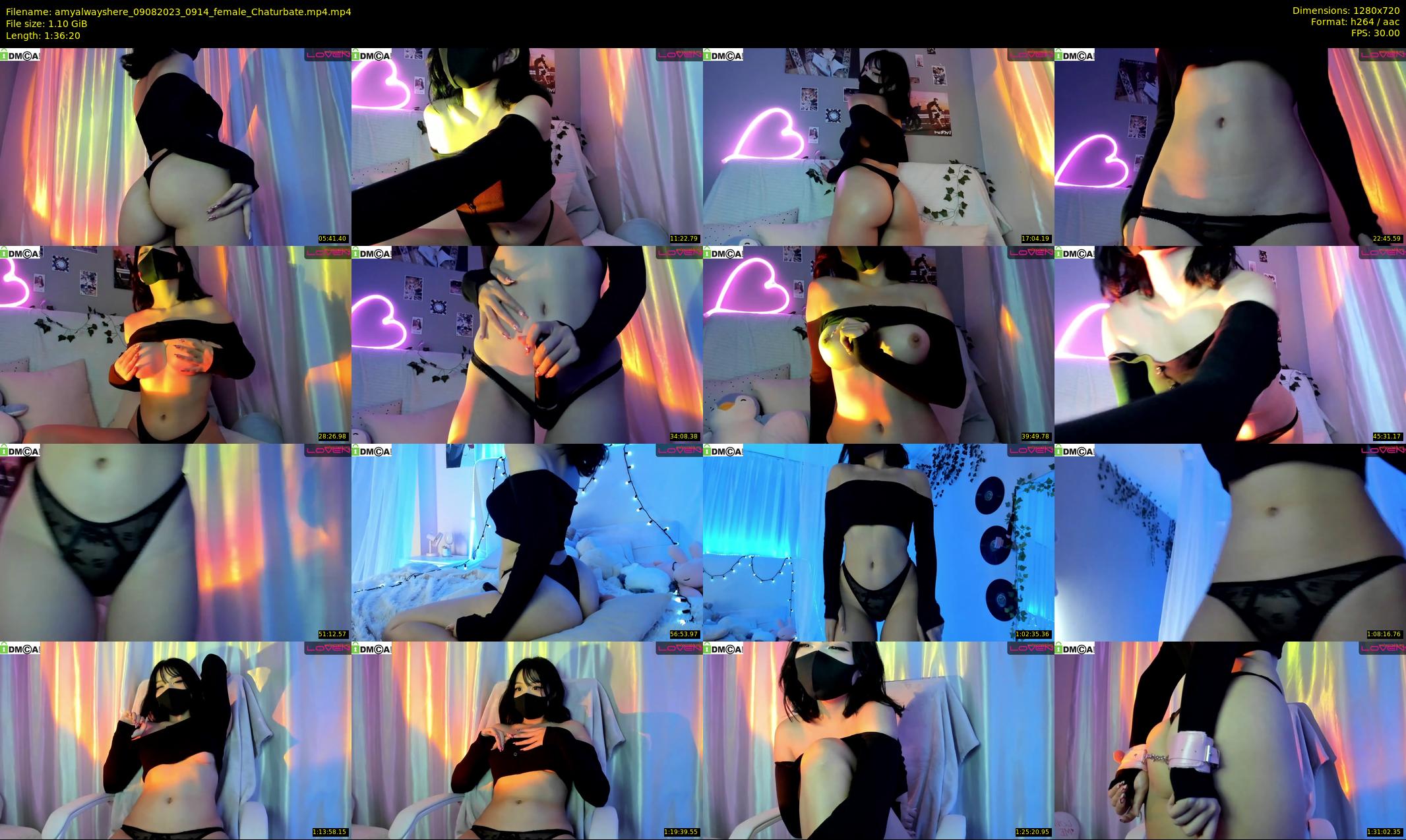 amyalwayshere — 97 minute Chaturbate female cam show recording, 720p, Aug 9, 2023