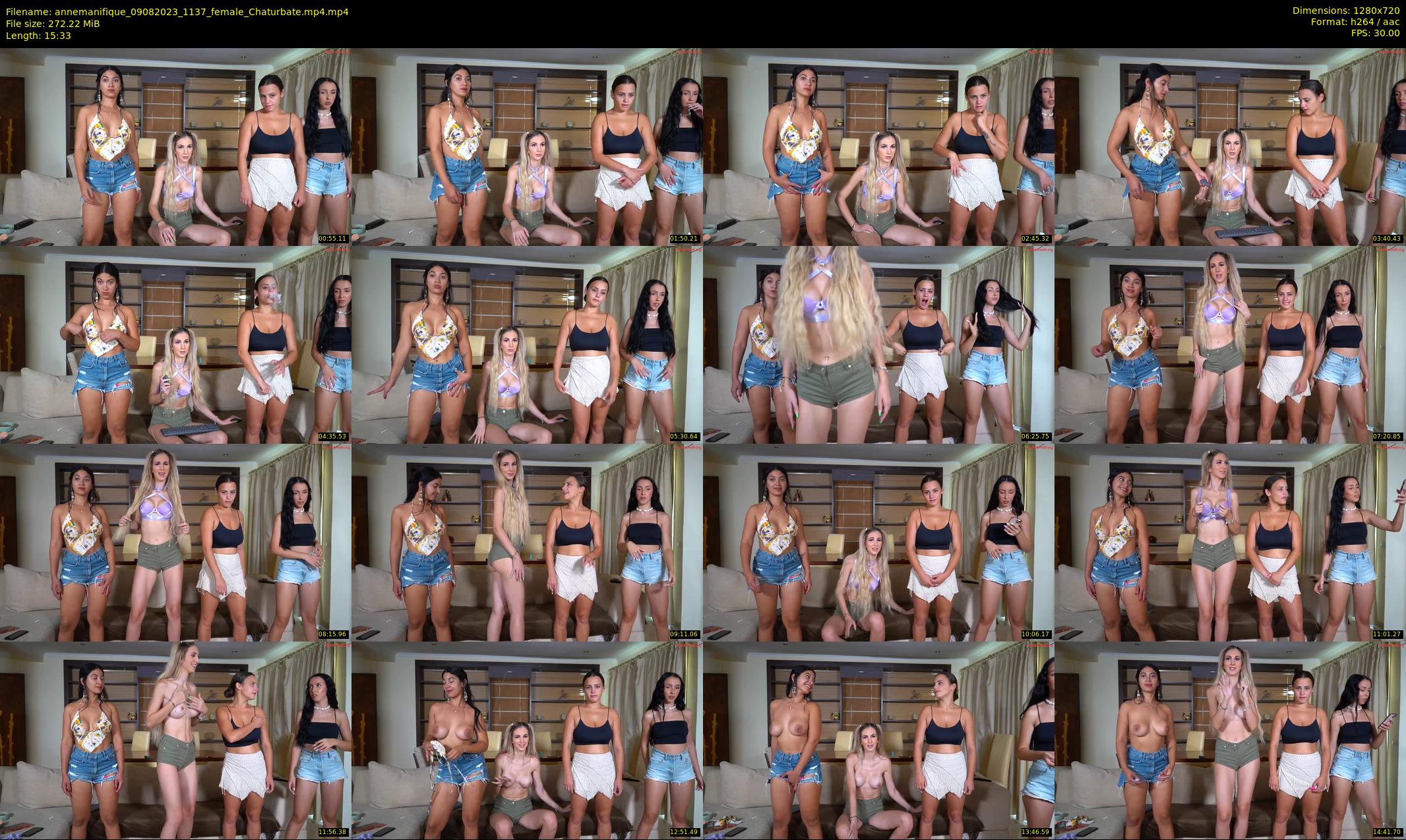 annemanifique — 16 minute Chaturbate female cam show recording, 720p, Aug 9, 2023