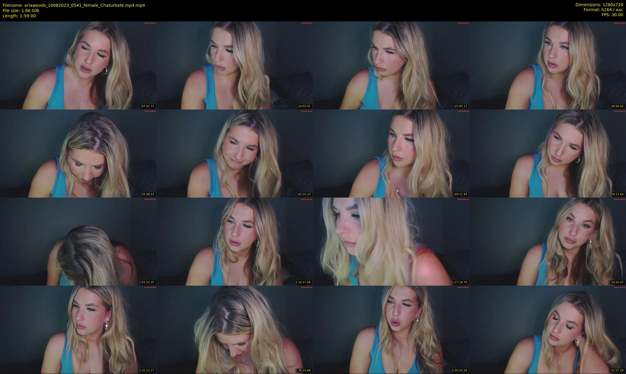ariawoods — 119 minute Chaturbate female cam show recording, 720p, Aug 10, 2023