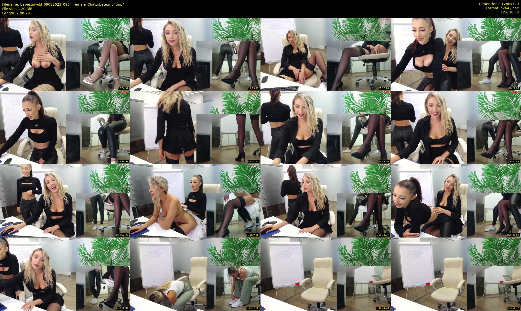 babesgowild — 121 minute Chaturbate couple cam show recording, 720p, Aug 9, 2023