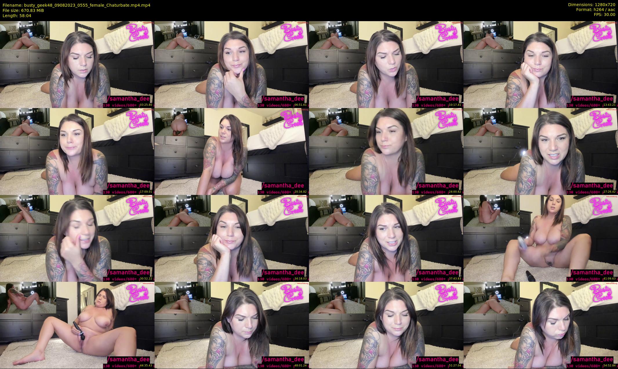 busty_geek48 — 59 minute Chaturbate female cam show recording, 720p, Aug 9, 2023