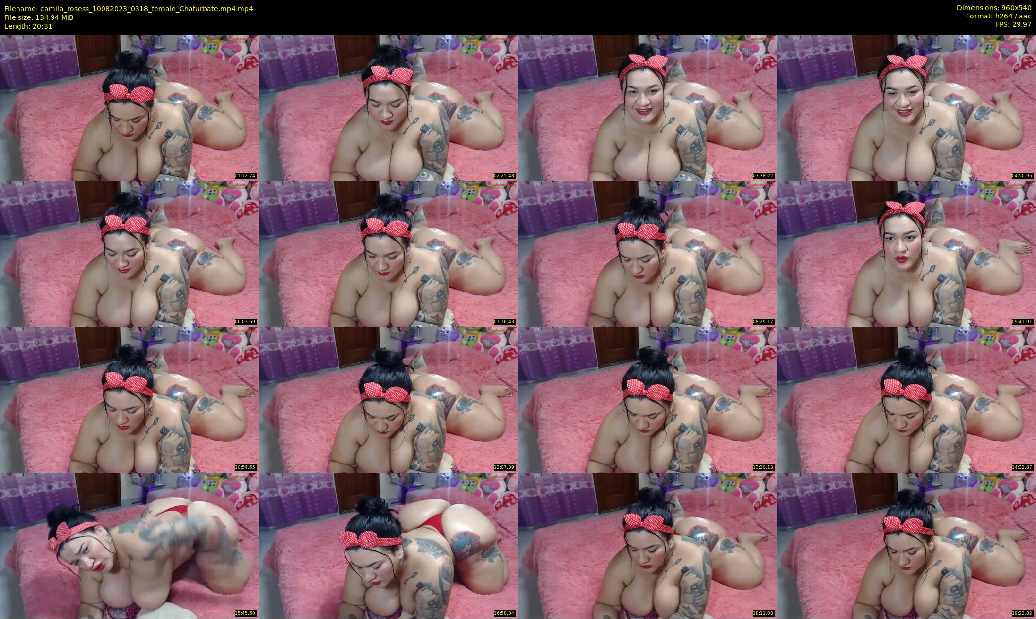 camila_rosess — 21 minute Chaturbate female cam show recording, 480p, Aug 10, 2023