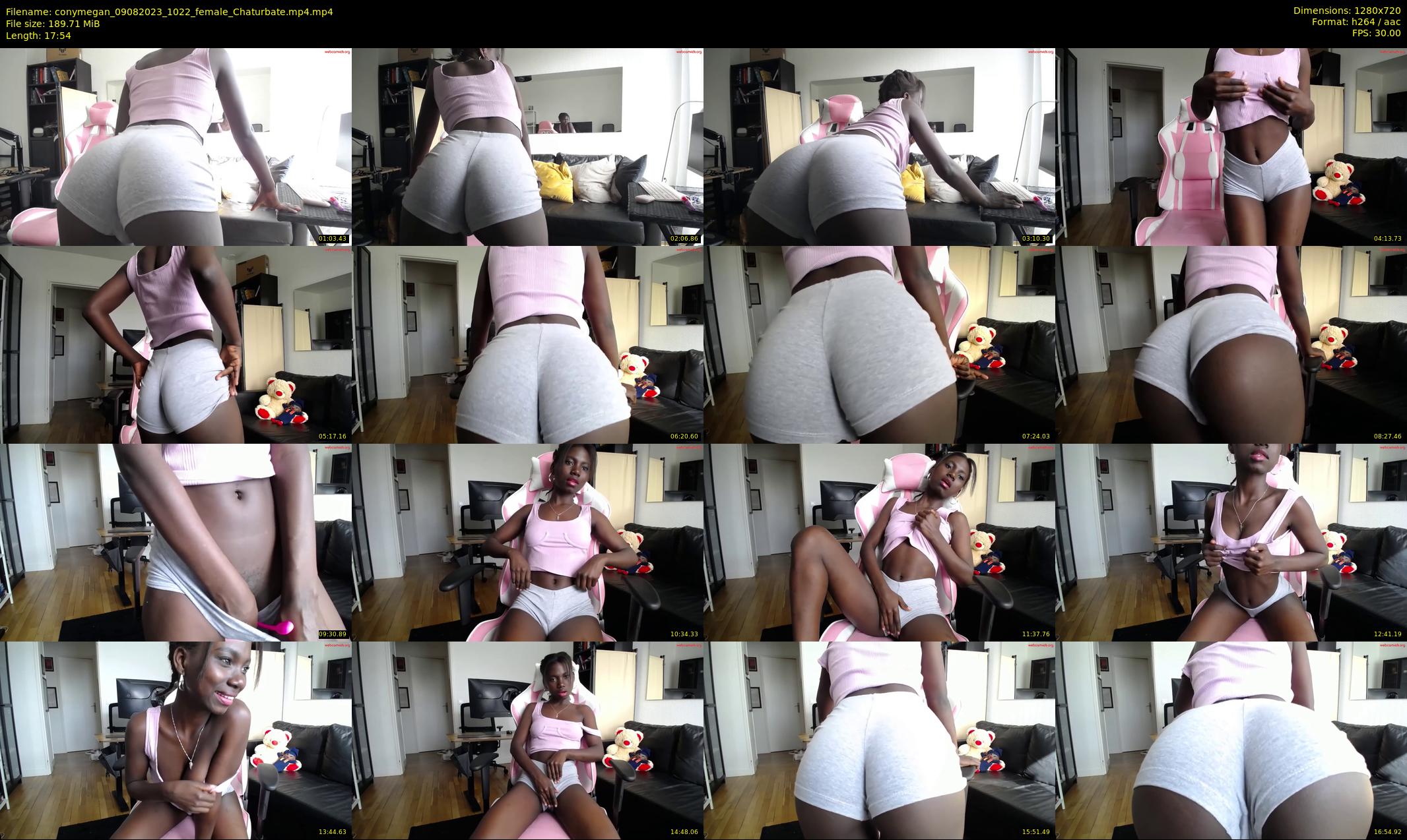 conymegan — 18 minute Chaturbate female cam show recording, 720p, Aug 9, 2023