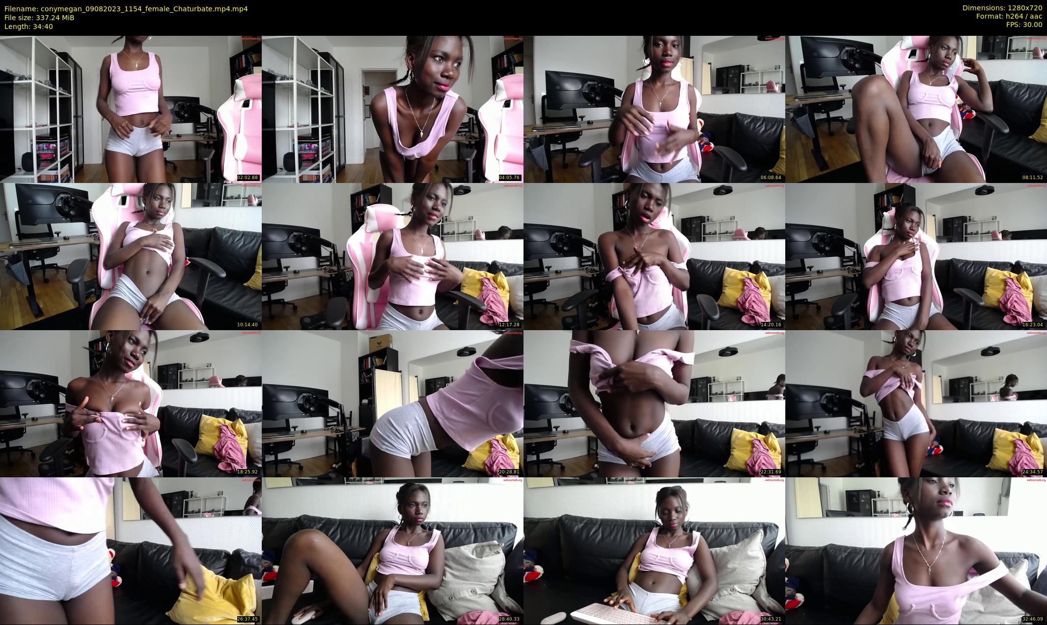 conymegan — 35 minute Chaturbate female cam show recording, 720p, Aug 9, 2023
