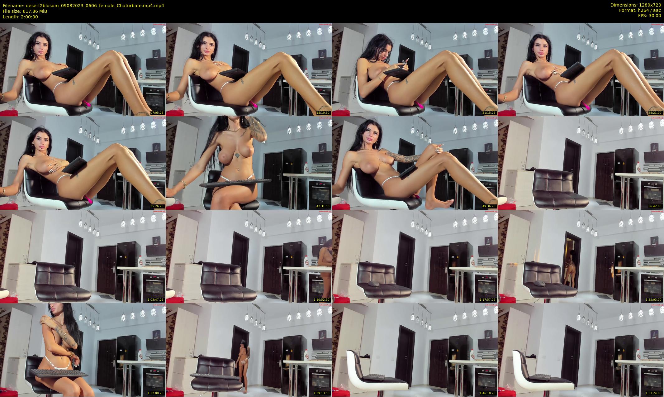 desert2blosom — 120 minute Chaturbate female cam show recording, 720p, Aug 9, 2023