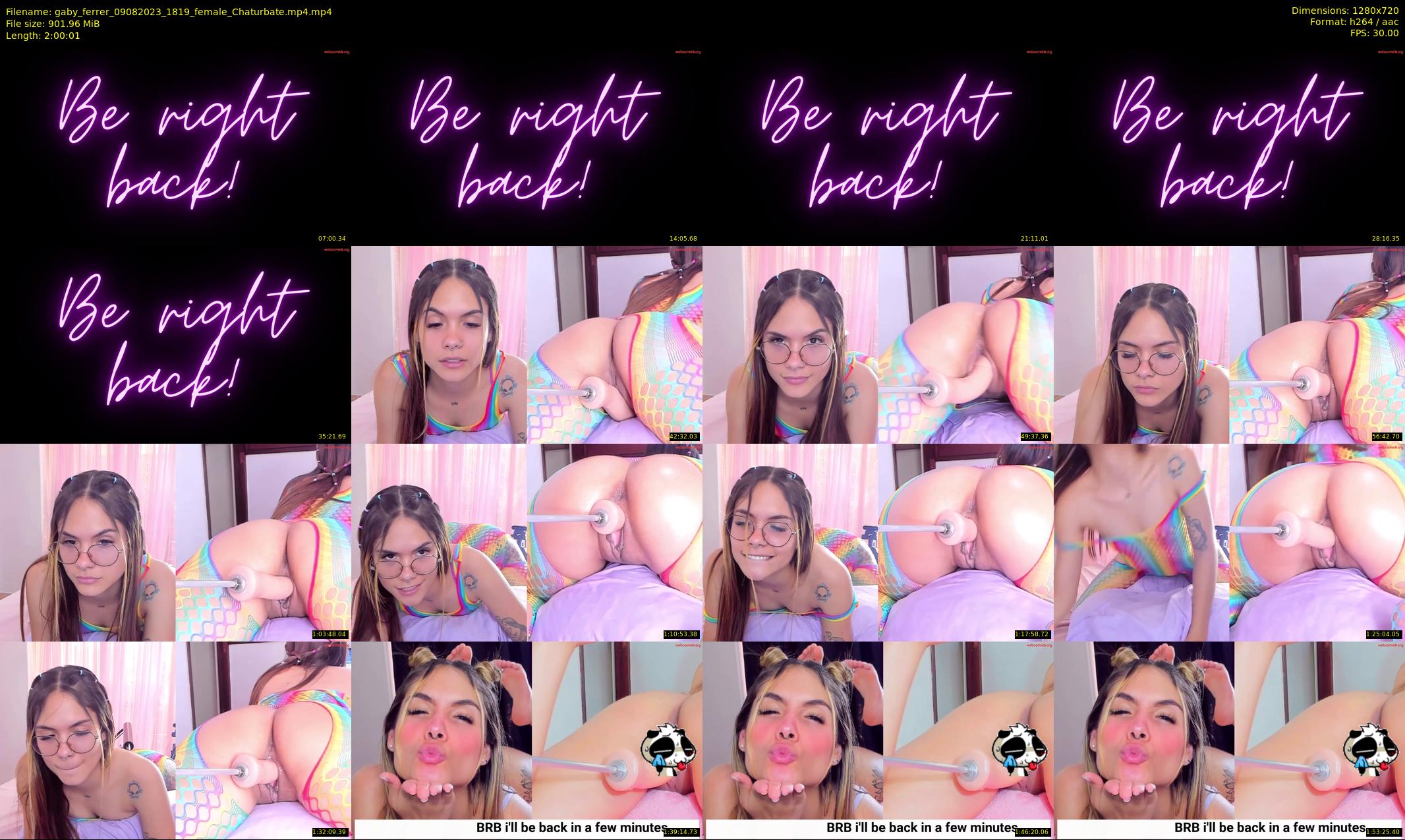 gaby_ferrer — 121 minute Chaturbate female cam show recording, 720p, Aug 9, 2023