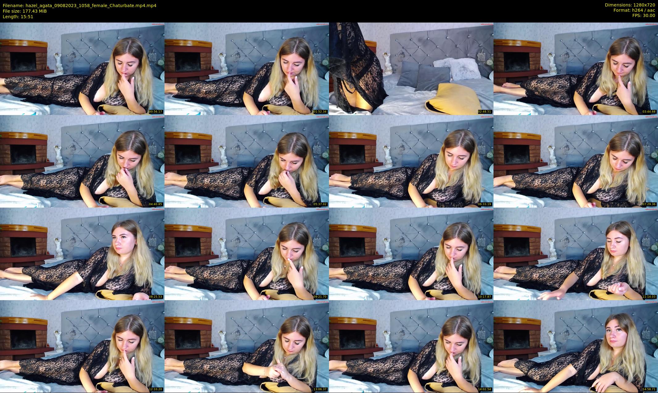 hazel_agata — 16 minute Chaturbate female cam show recording, 720p, Aug 9, 2023