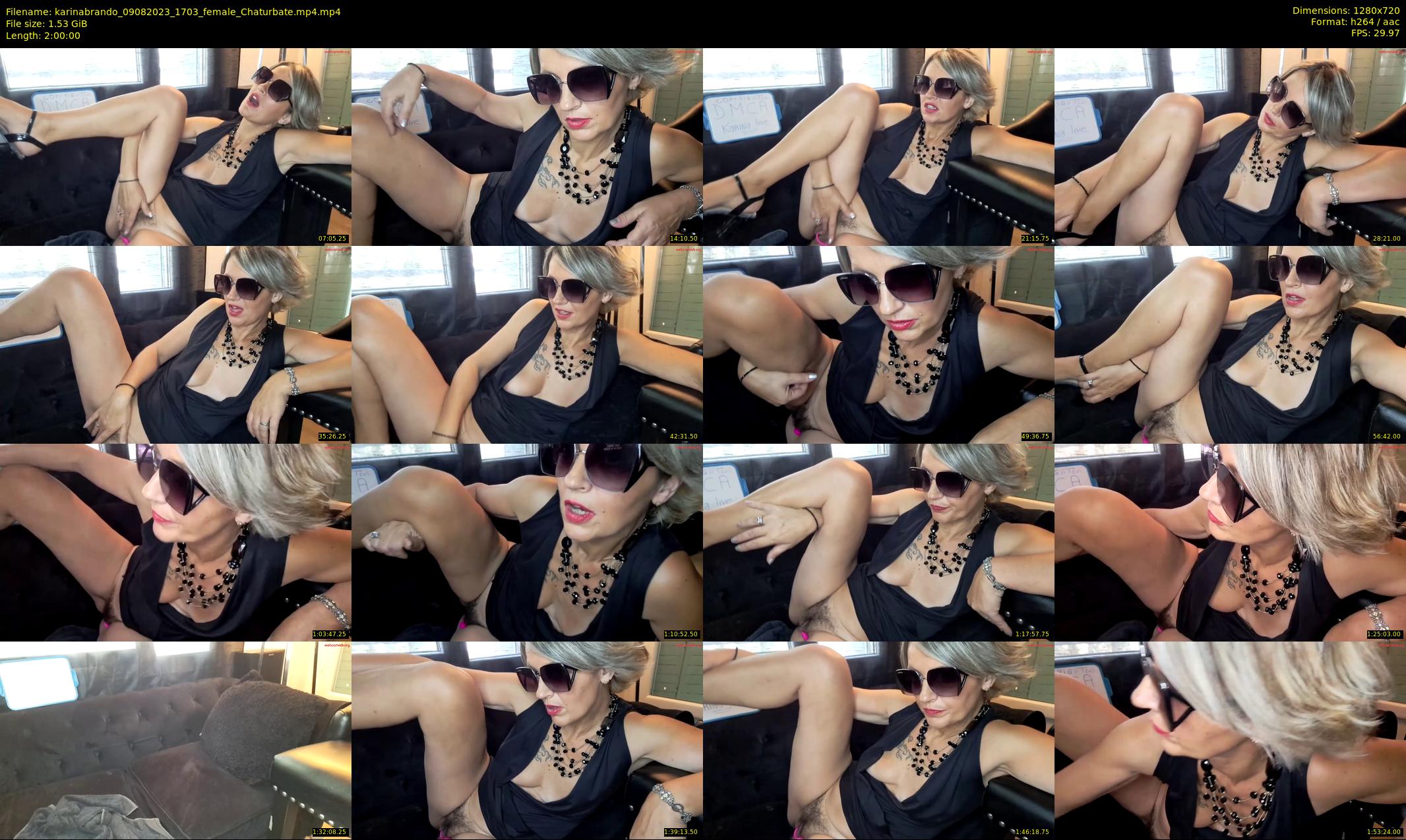 karinabrando — 120 minute Chaturbate couple cam show recording, 720p, Aug 9, 2023