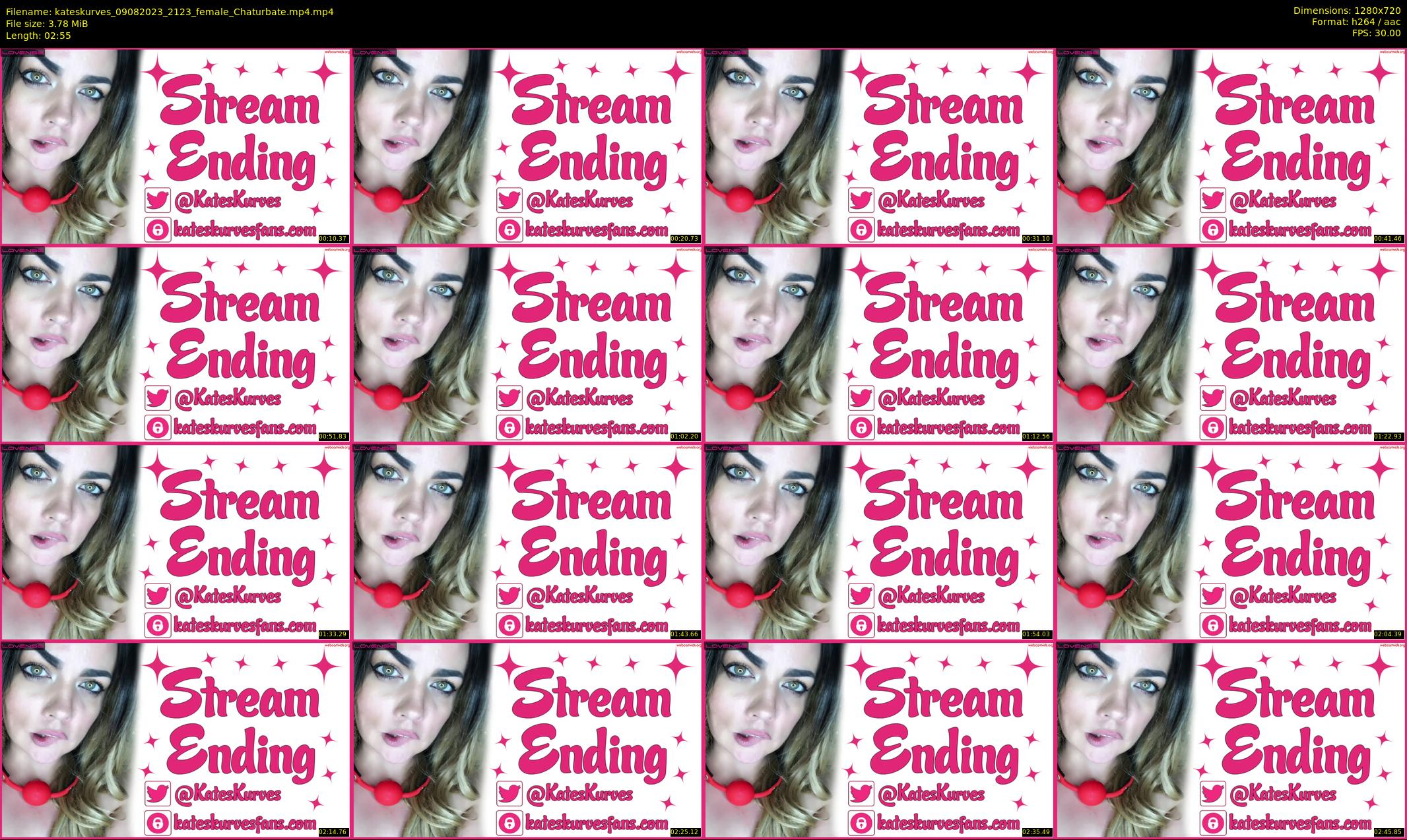 kateskurves — 3 minute Chaturbate female cam show recording, 720p, Aug 9, 2023