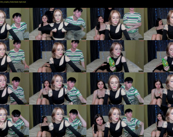kebesheska — 3 minute Chaturbate couple cam show recording, 720p, Aug 10, 2023