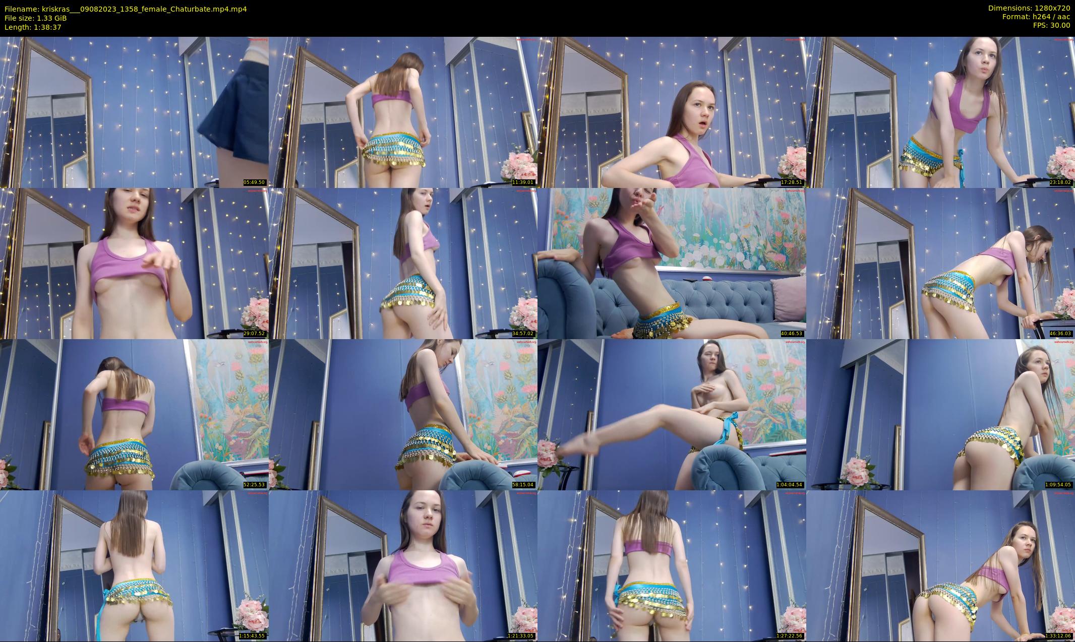 kriskras__ — 99 minute Chaturbate female cam show recording, 720p, Aug 9, 2023