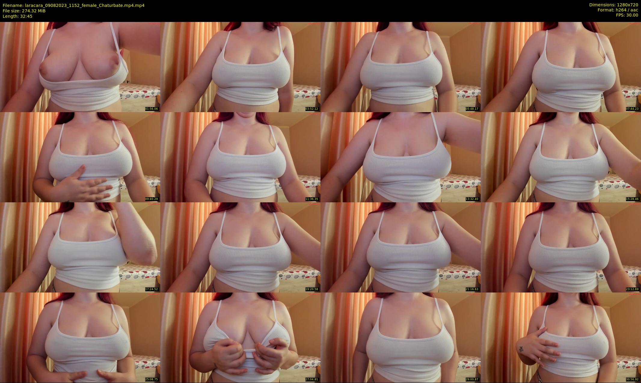laracara — 33 minute Chaturbate female cam show recording, 720p, Aug 9, 2023