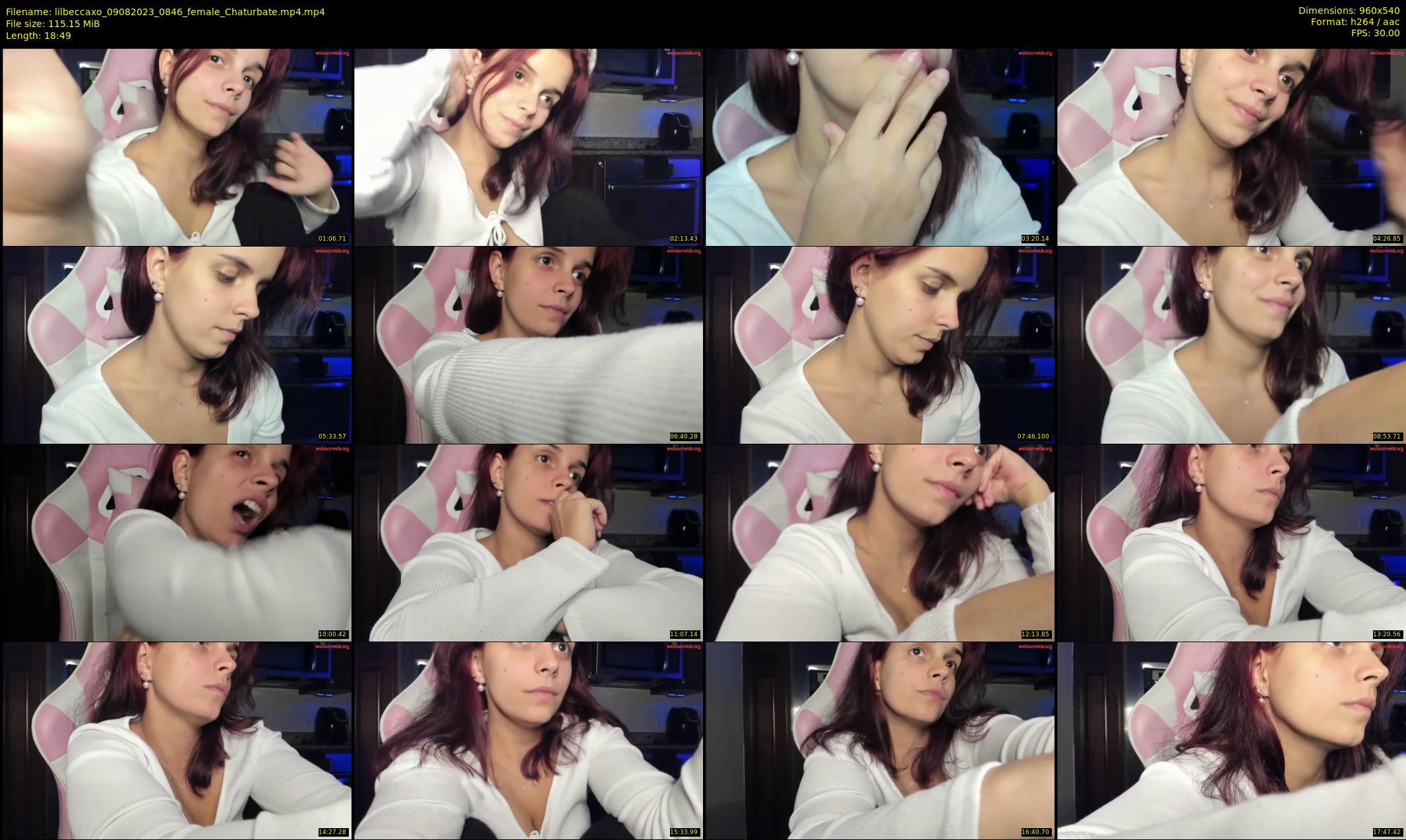 lilbeccaxo — 19 minute Chaturbate female cam show recording, 480p, Aug 9, 2023