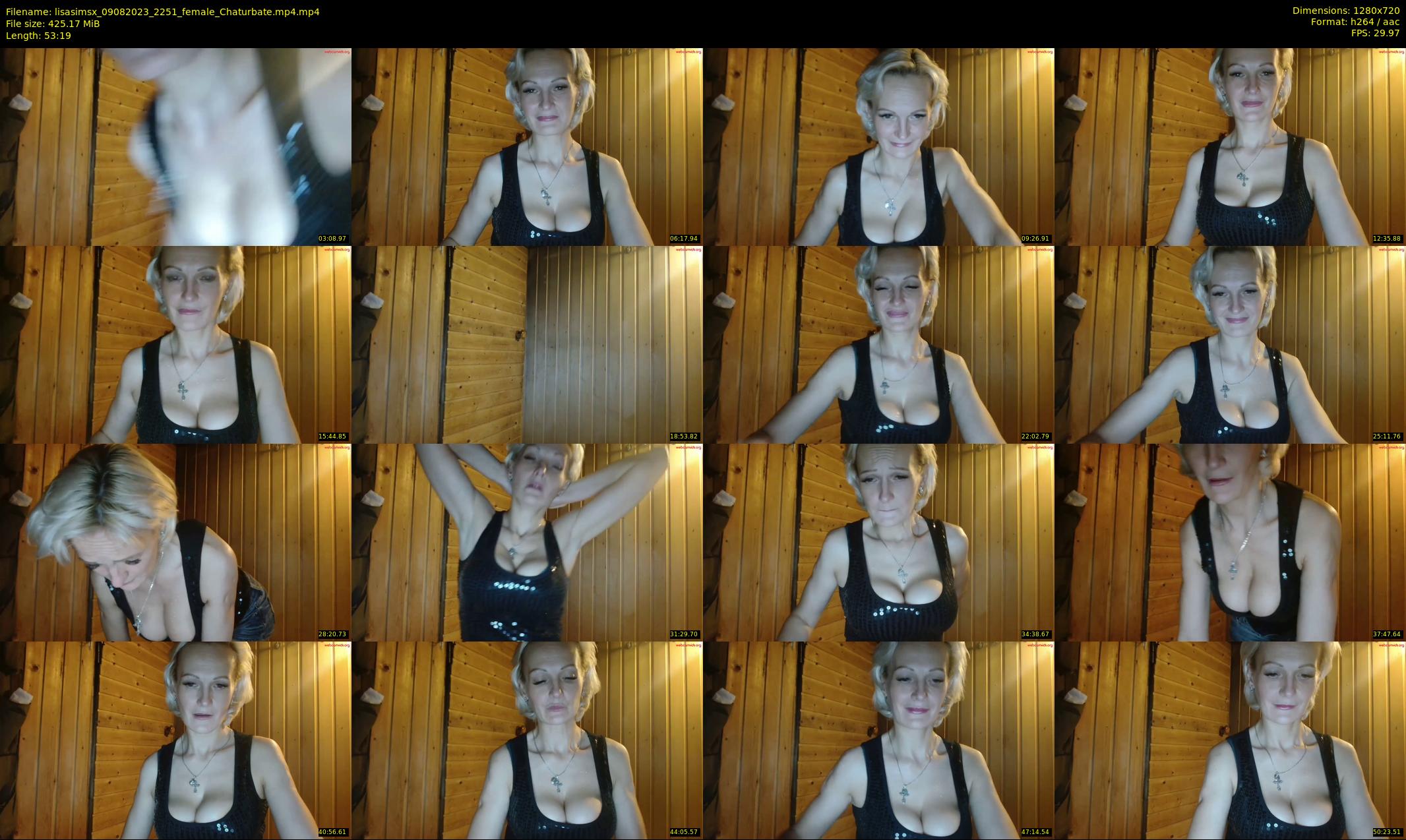lisasimsx — 54 minute Chaturbate female cam show recording, 720p, Aug 9, 2023