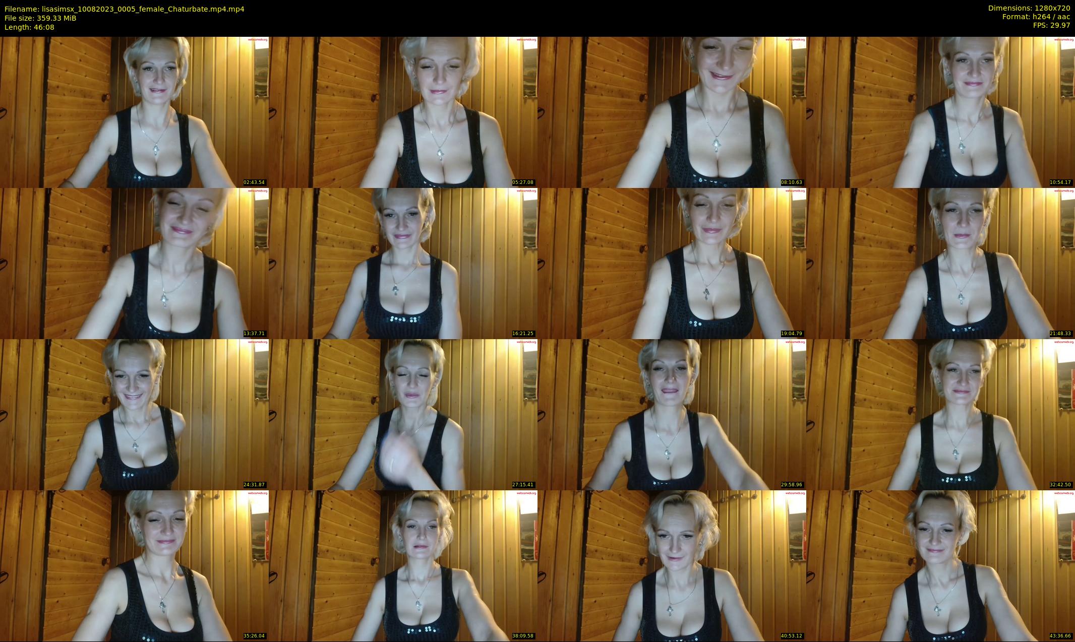 lisasimsx — 47 minute Chaturbate female cam show recording, 720p, Aug 10, 2023