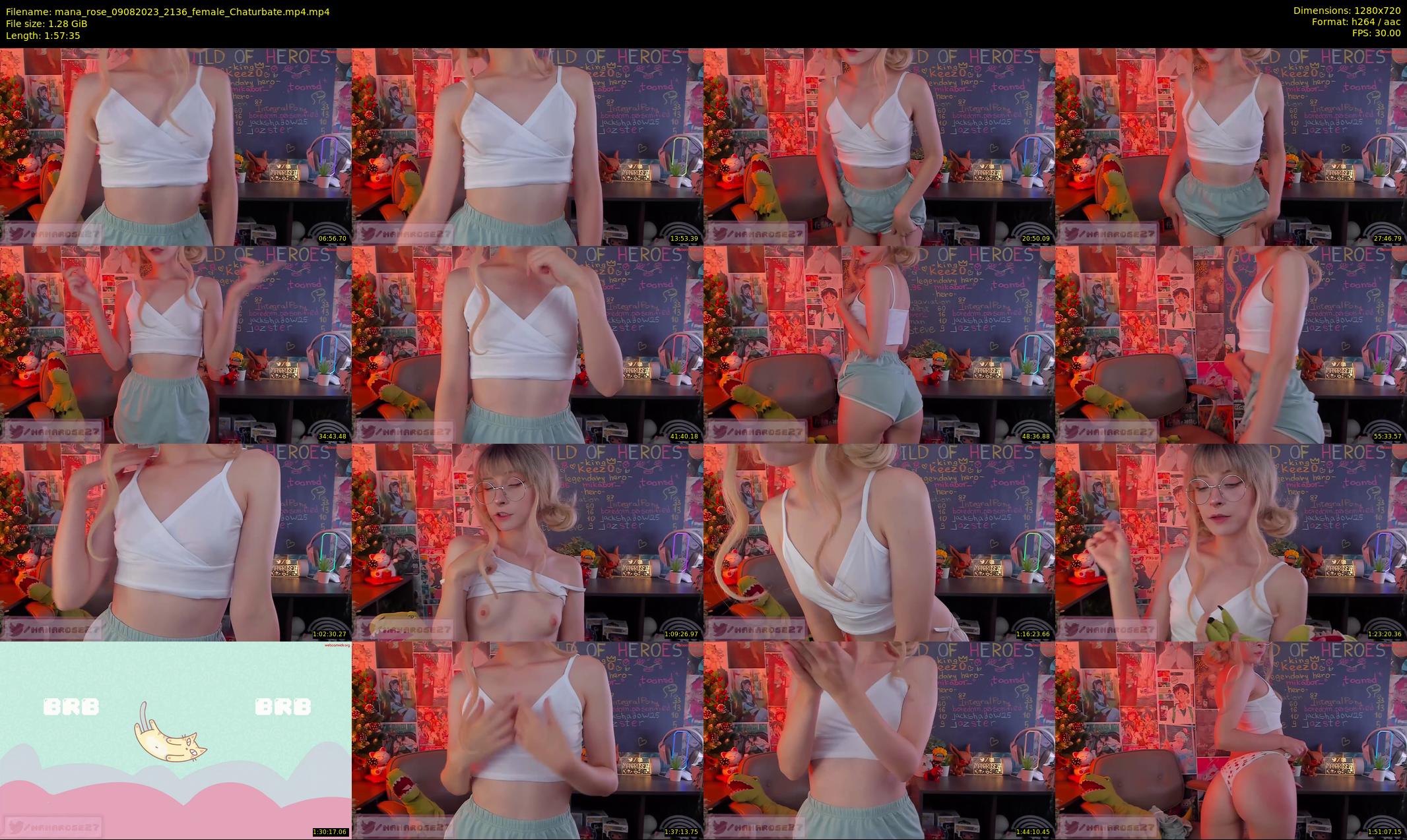 mana_rose — 118 minute Chaturbate female cam show recording, 720p, Aug 9, 2023